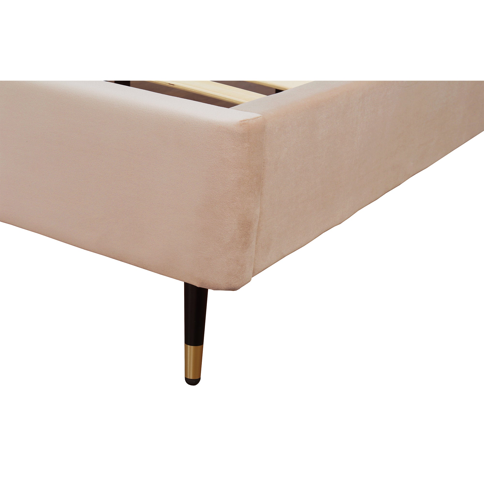 Crosby Queen-Size Bed in Nude