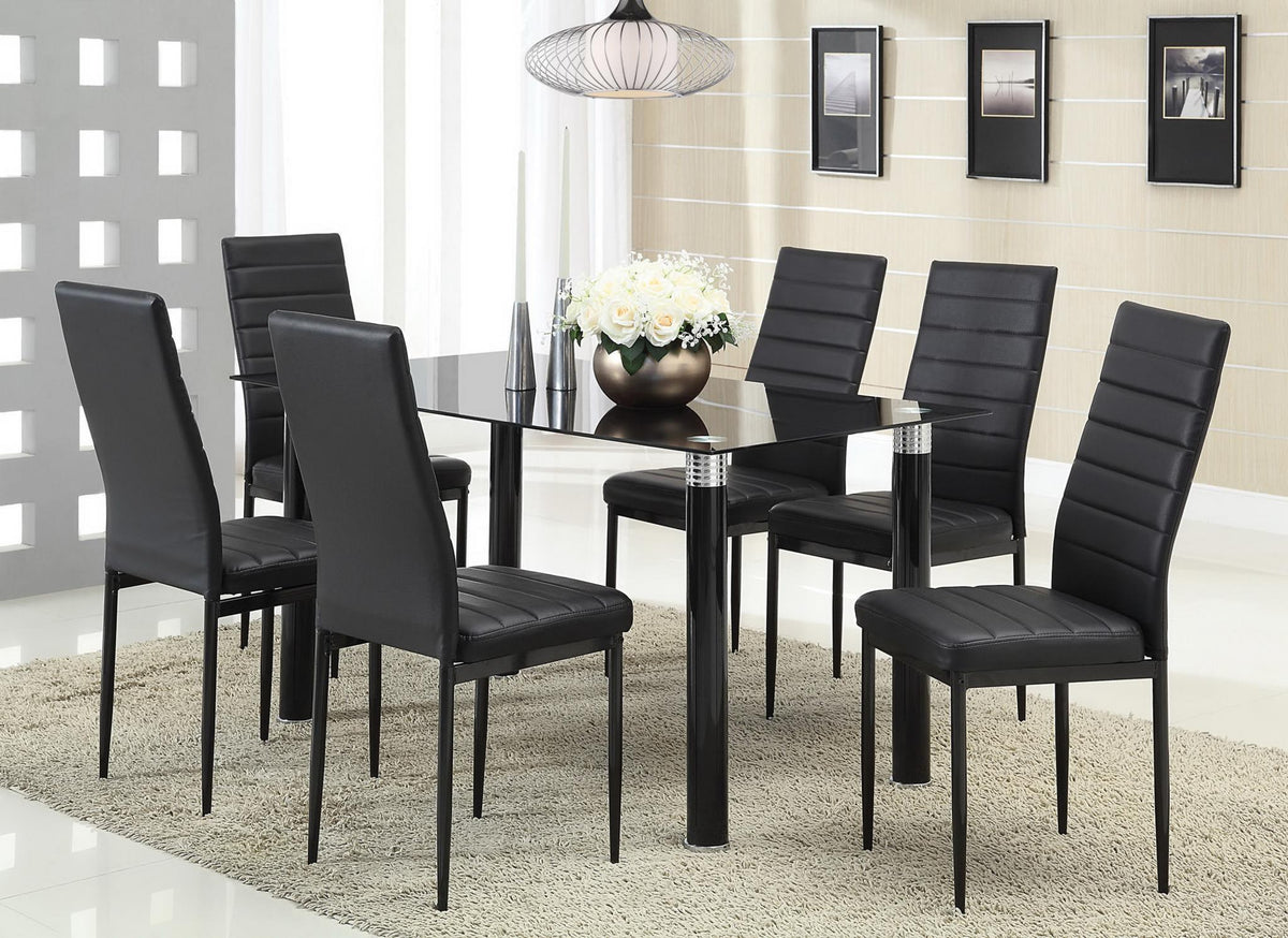 Black Budget Dining Set