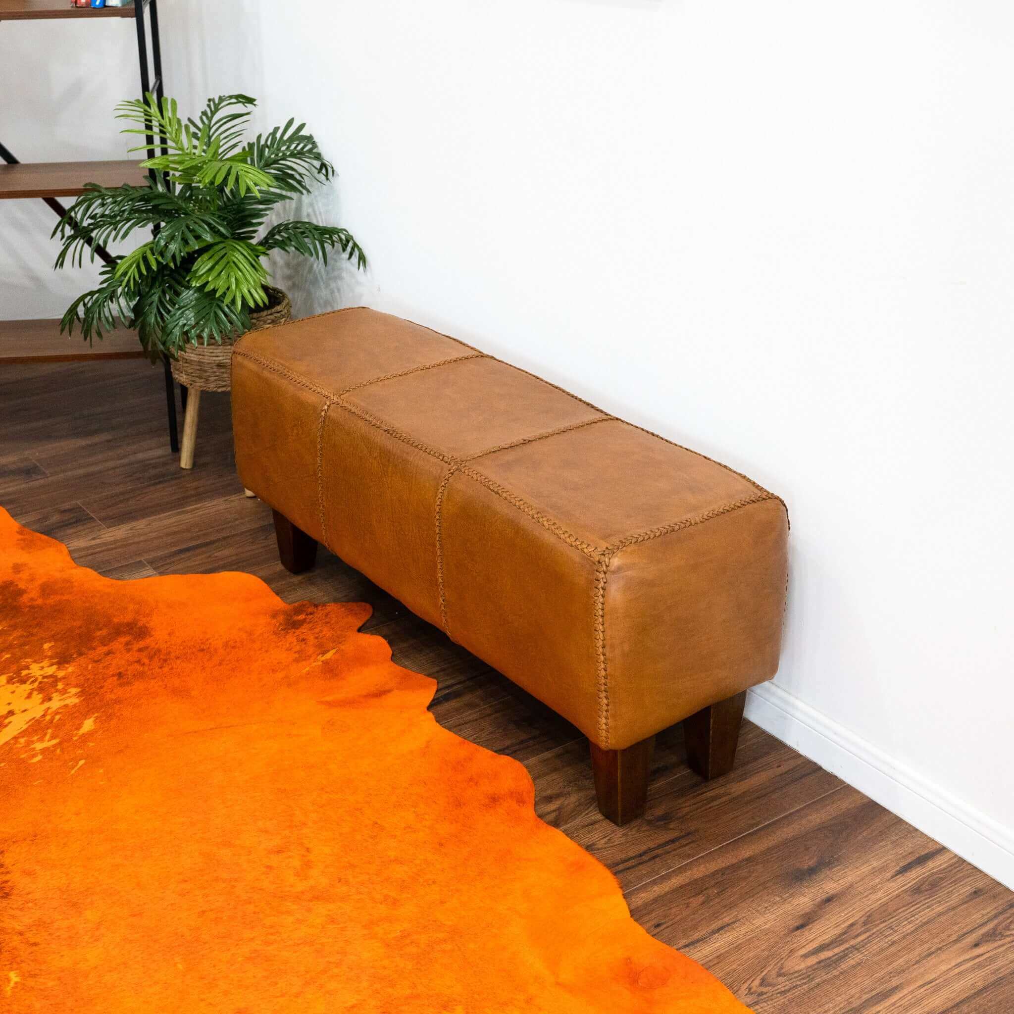 Lyle Leather Bench