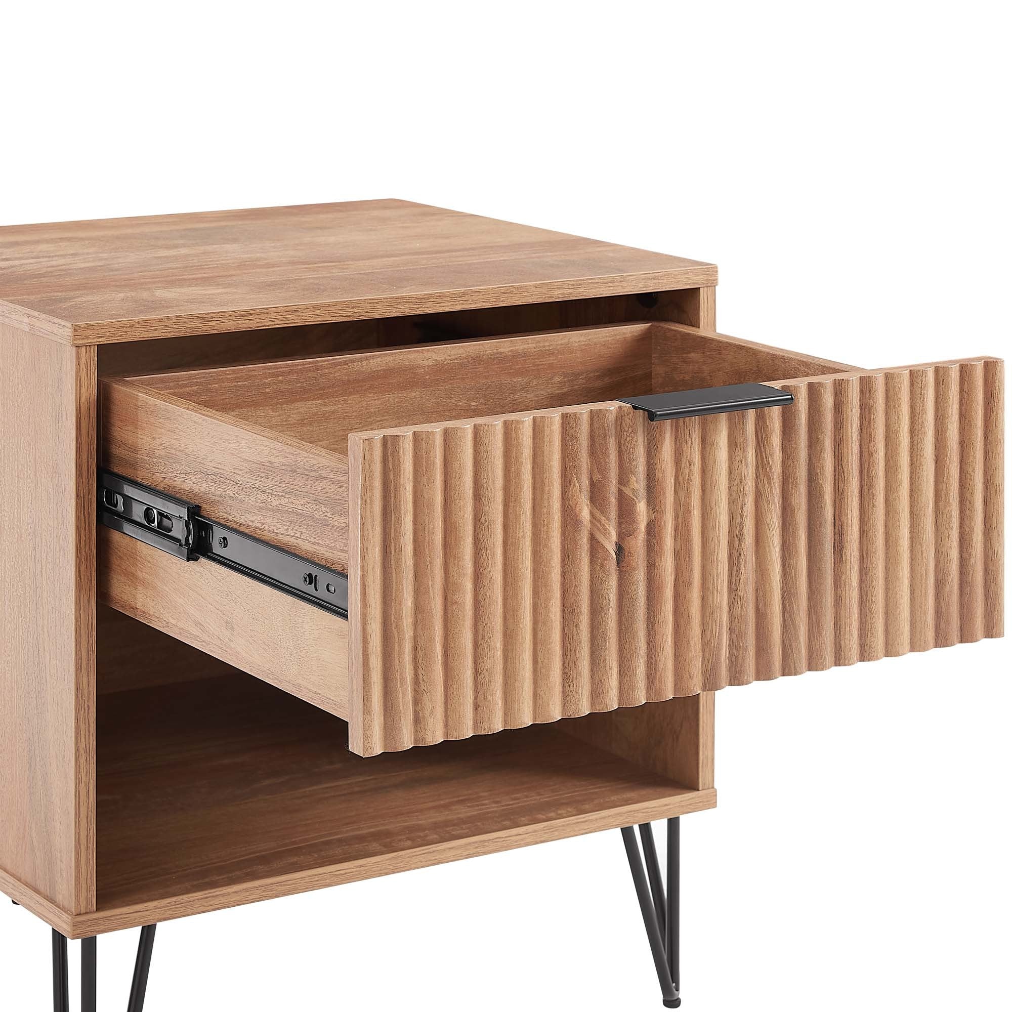 DUMBO 2.0 Nightstand in Golden Brown