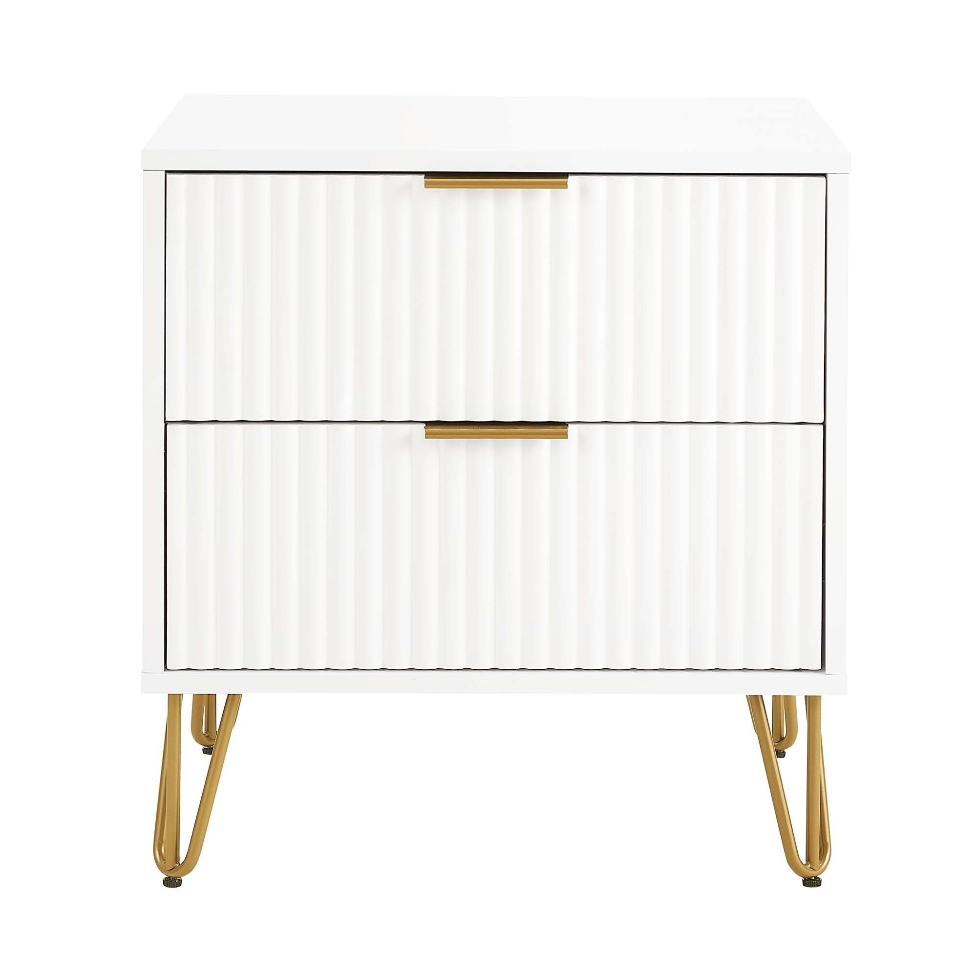 DUMBO 2.0 Nightstand in White