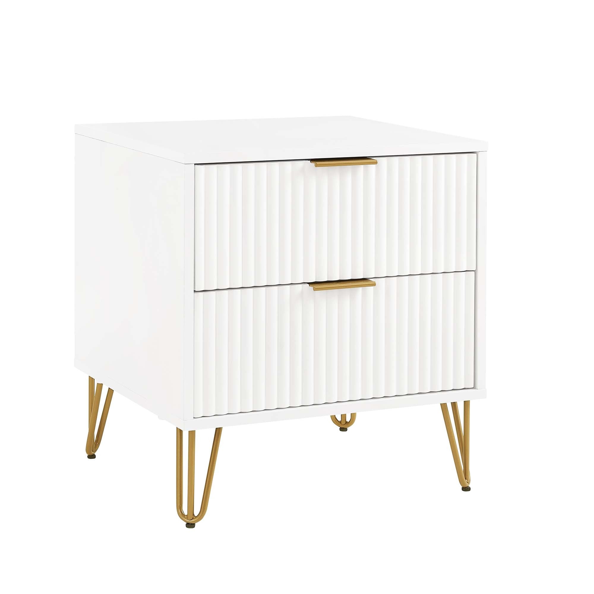 DUMBO 2.0 Nightstand in White