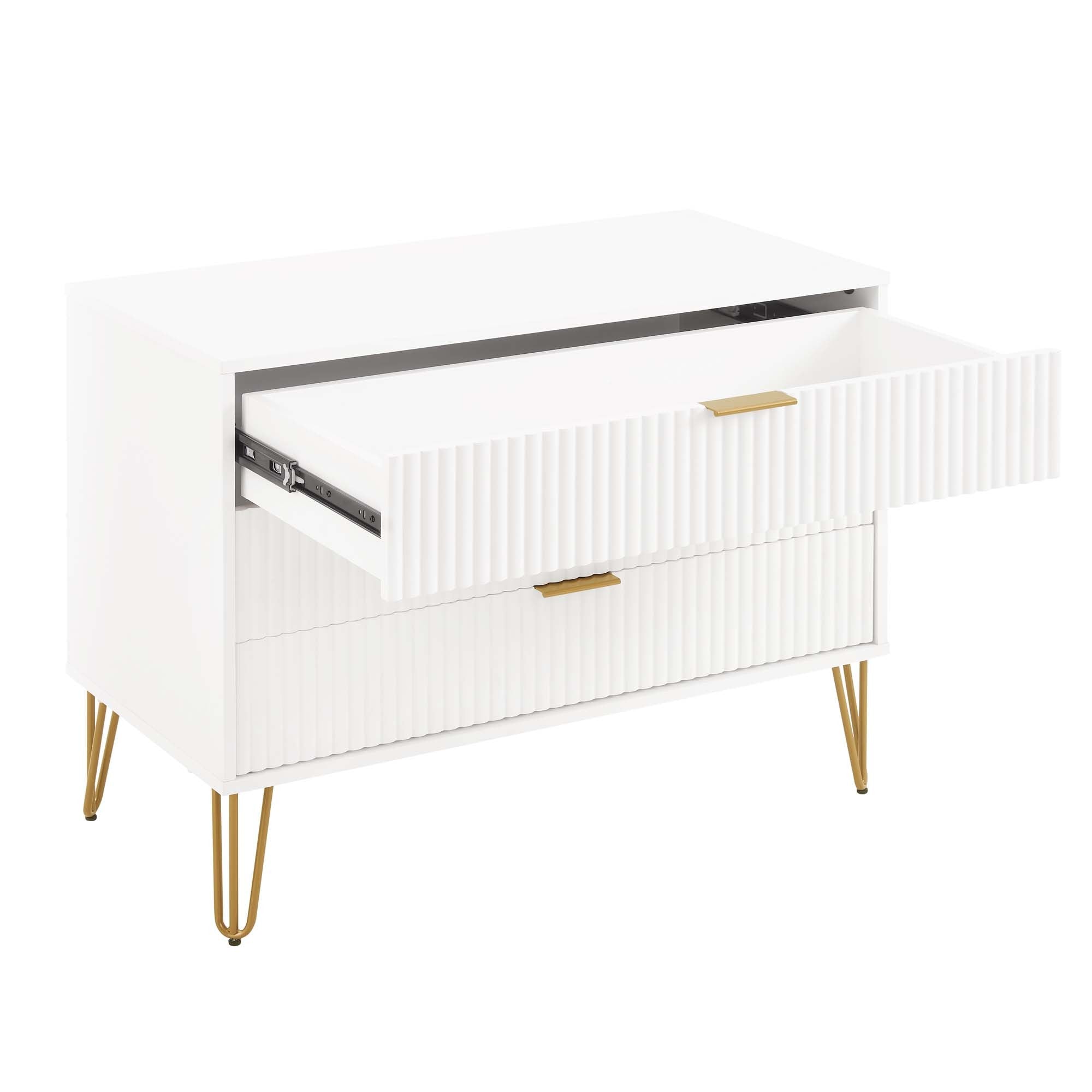 DUMBO 3-Drawer Dresser - White