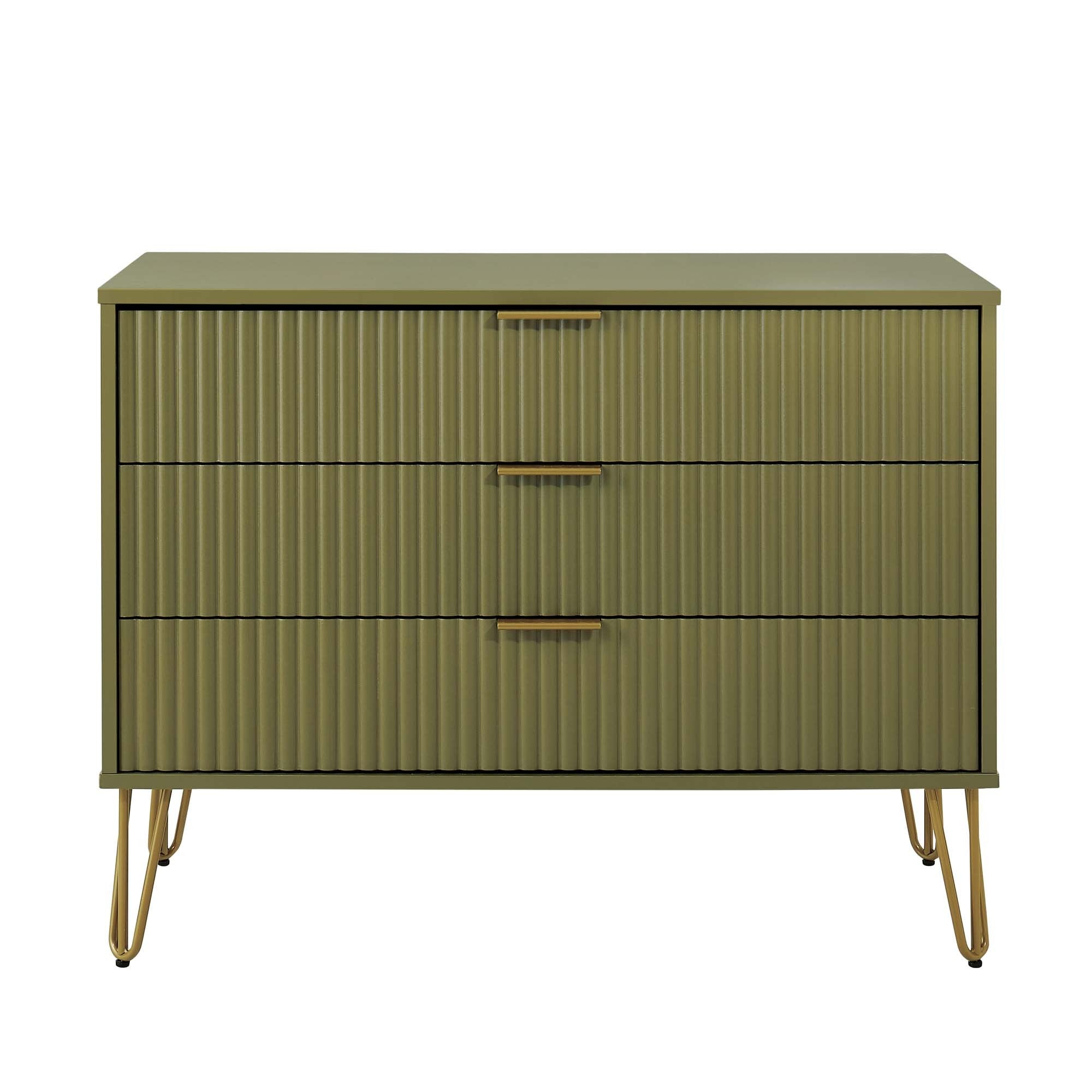 Dumbo Modern Olive Green Dresser