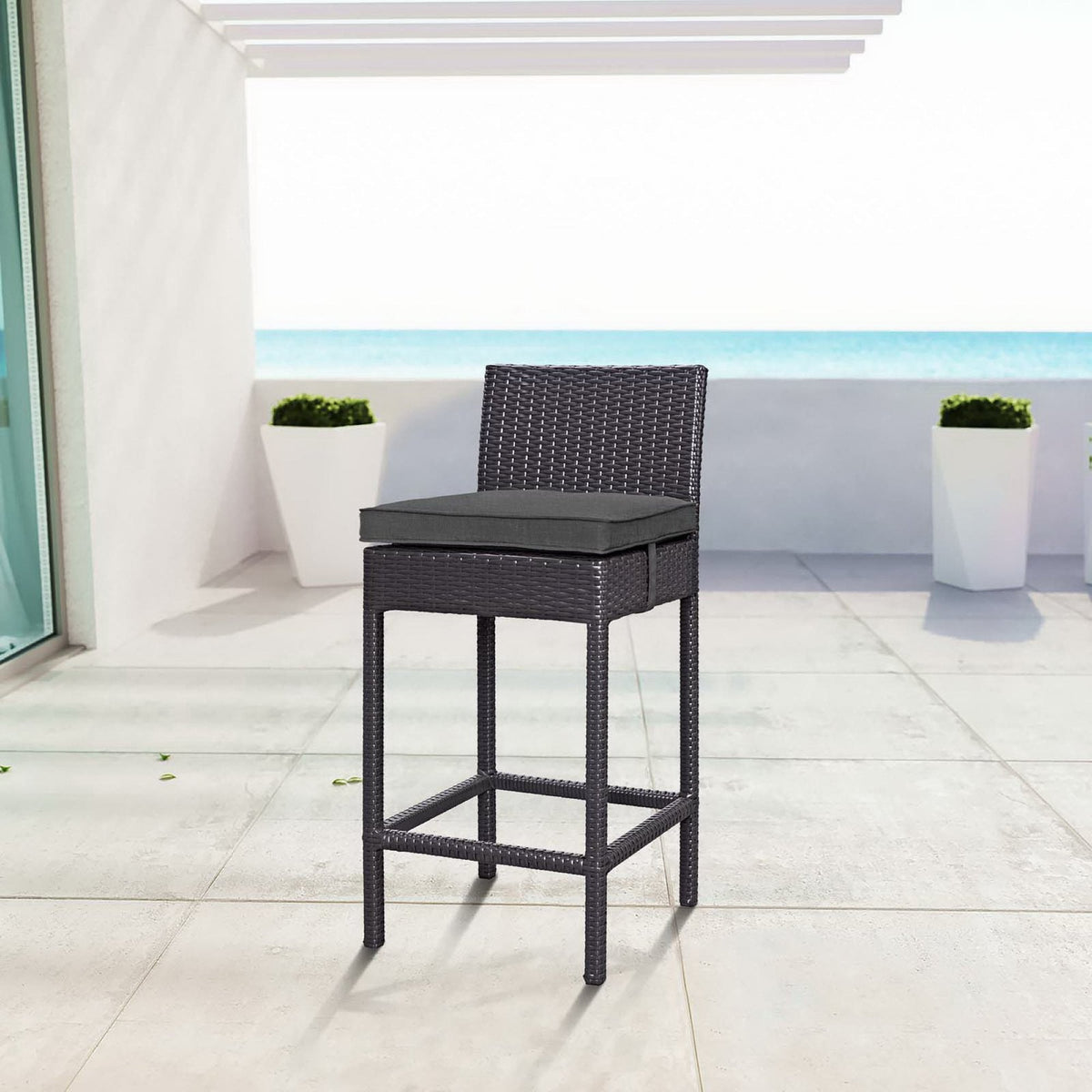 Convene Outdoor Fabric Bar Stool