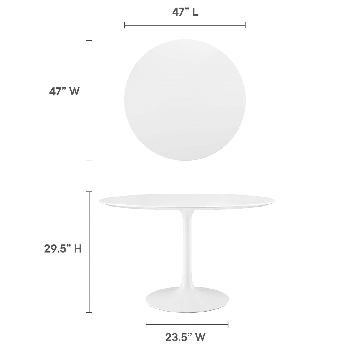 Lippa Round 48" Dining Table