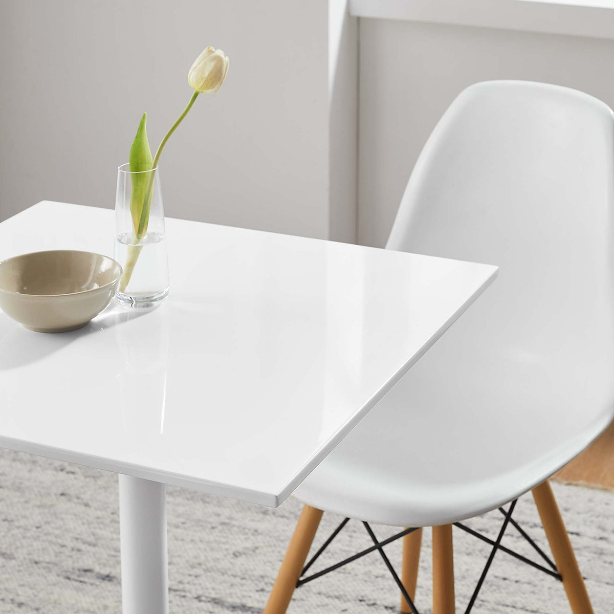 Lippa Square Wood Dining Table