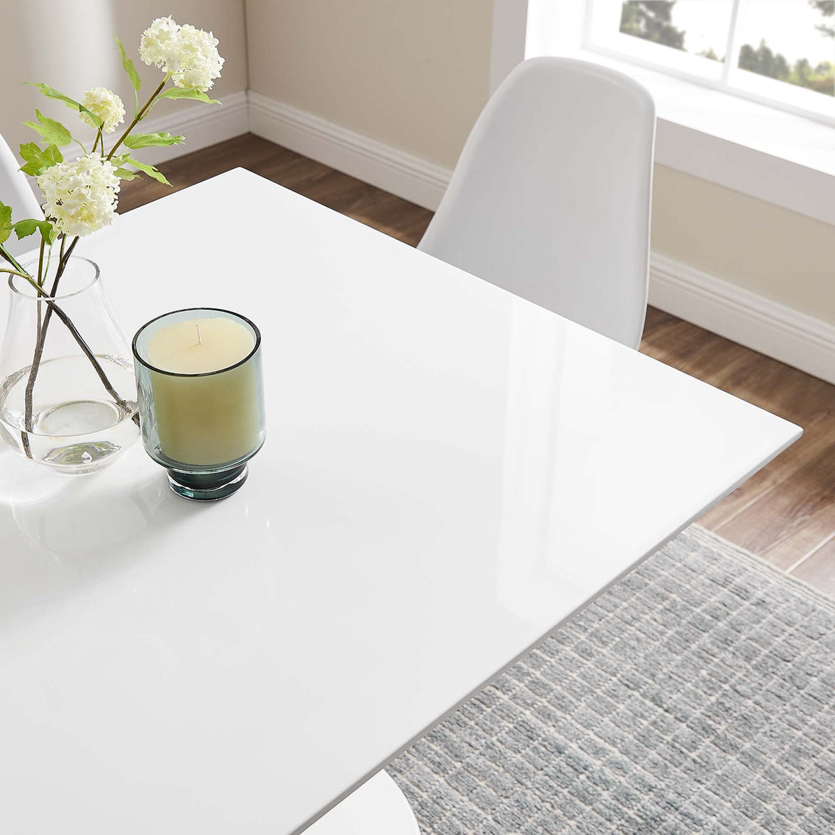 Lippa Square Wood Dining Table