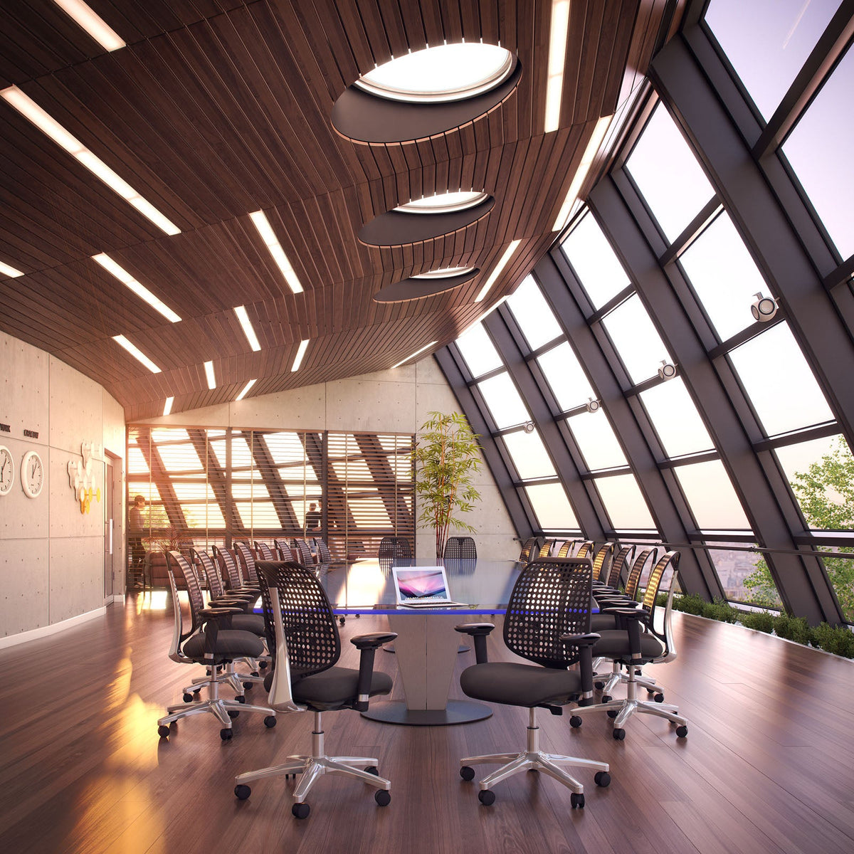 Reverb Premium Office Chair, Black - view 4