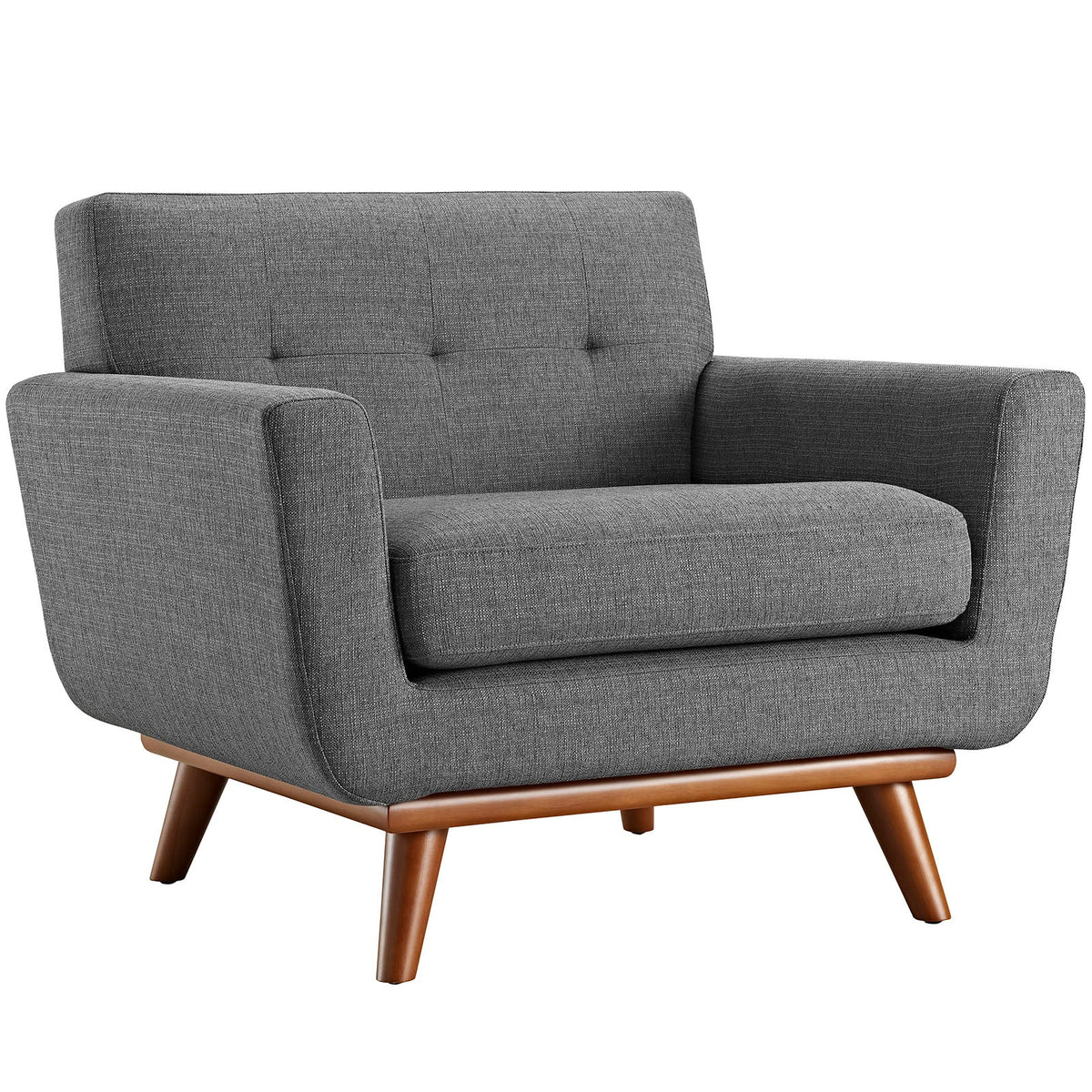 Engage Upholstered Fabric Armchair - view 1