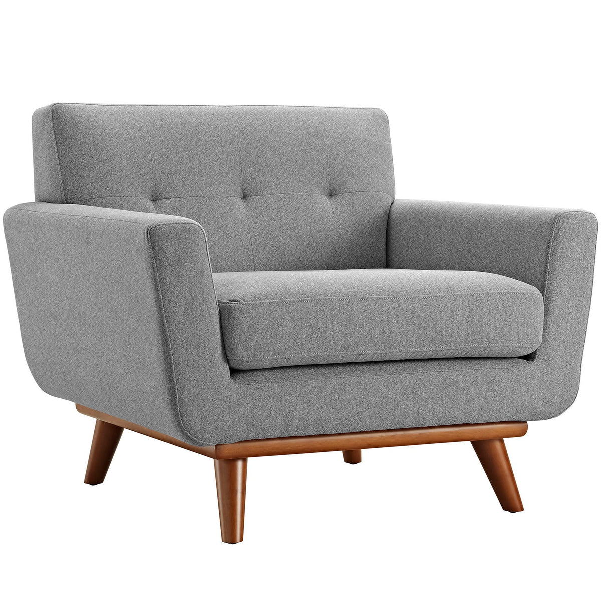 Engage Upholstered Fabric Armchair - view 4