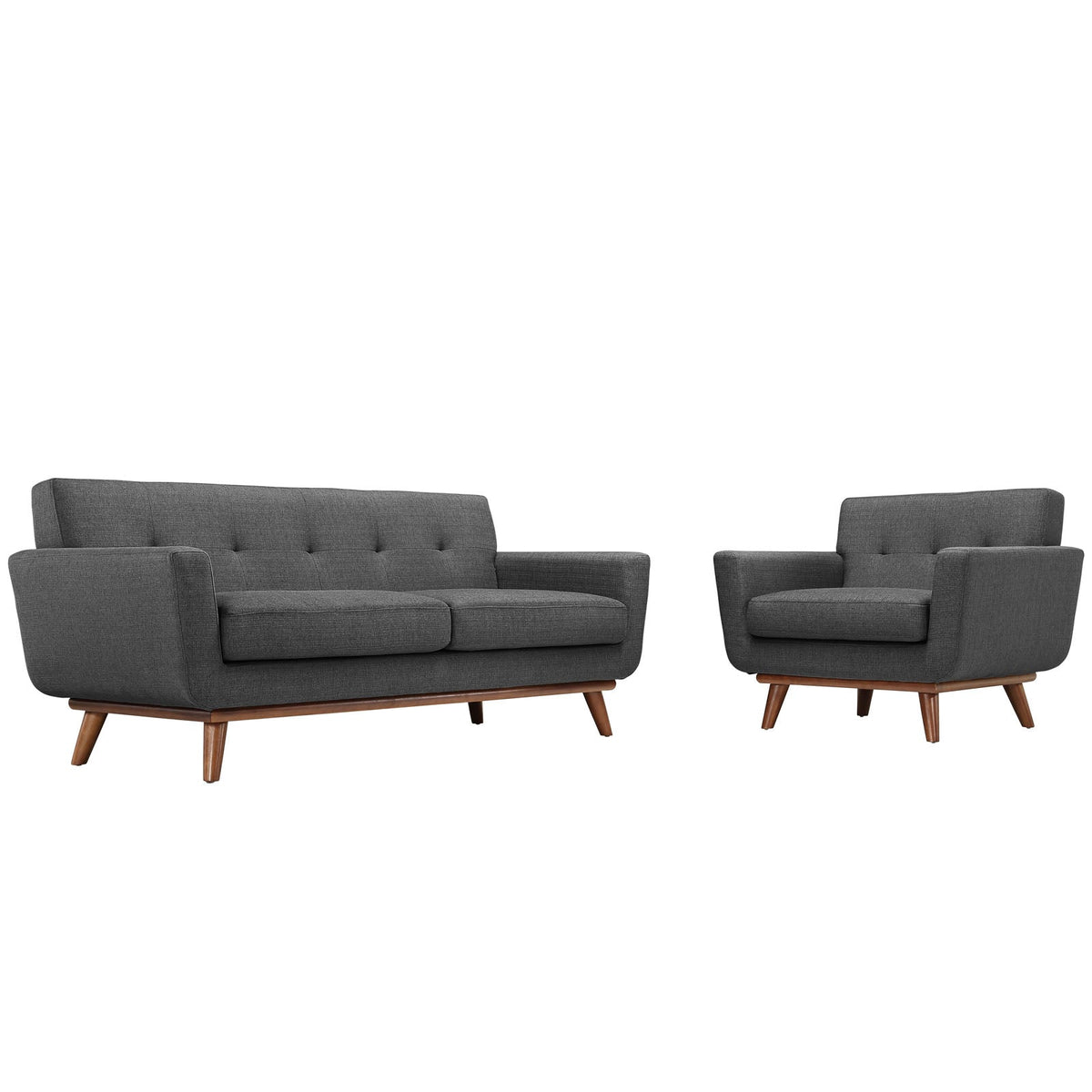 Engage Armchair and Loveseat Set of 2 - view 2