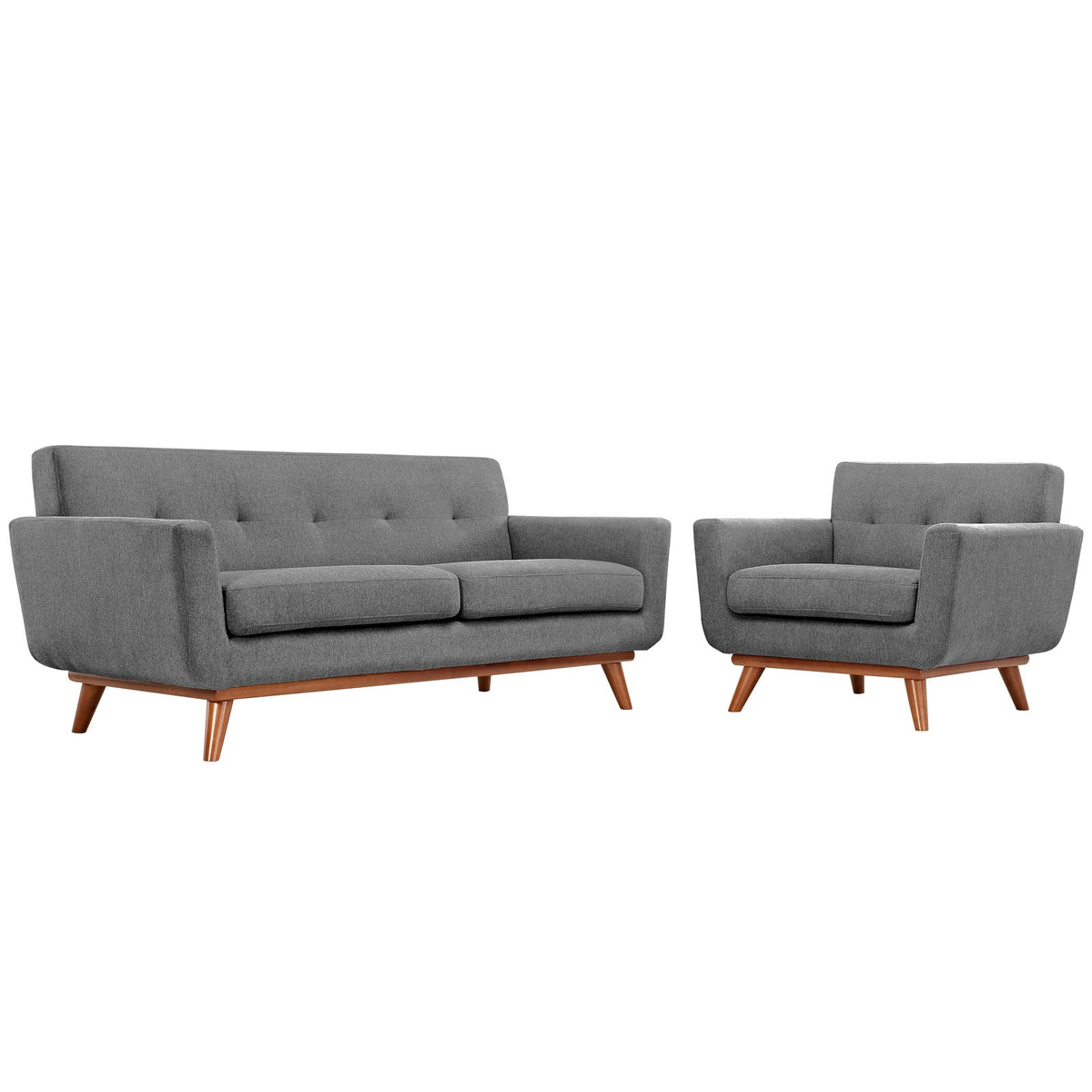 Engage Armchair and Loveseat Set of 2 - view 3