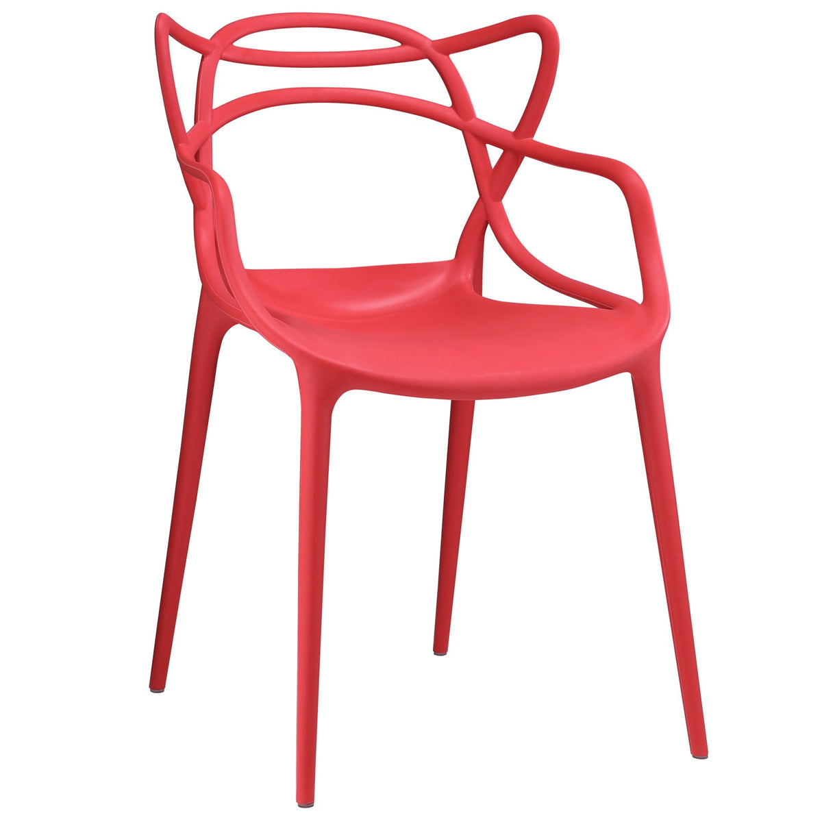 Entangled Dining Armchair, Red - view 1