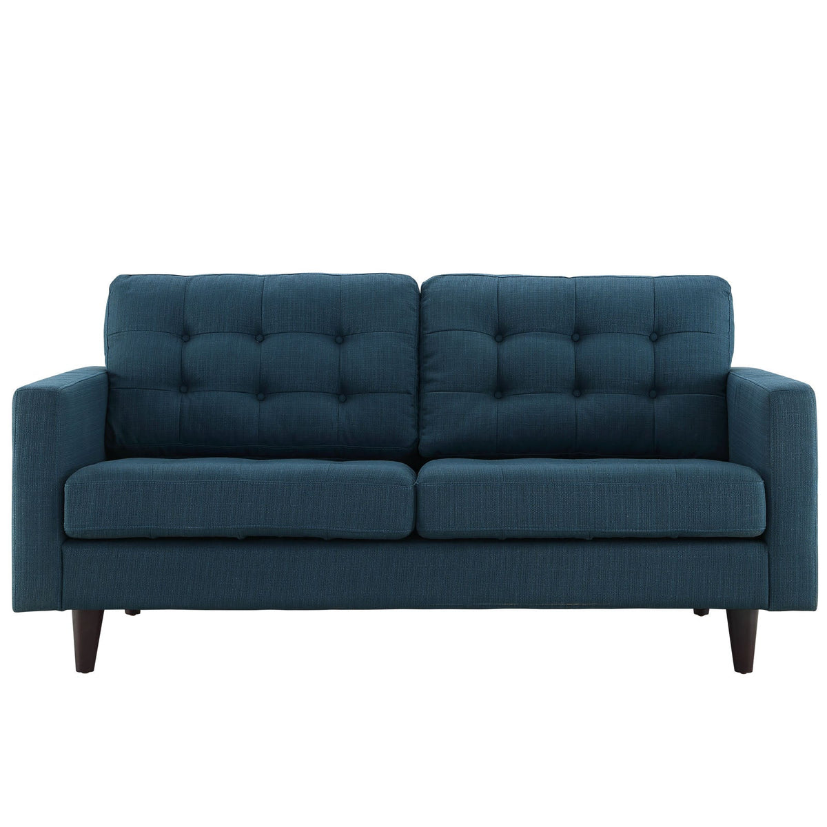 Empress Upholstered Fabric Loveseat - view 1