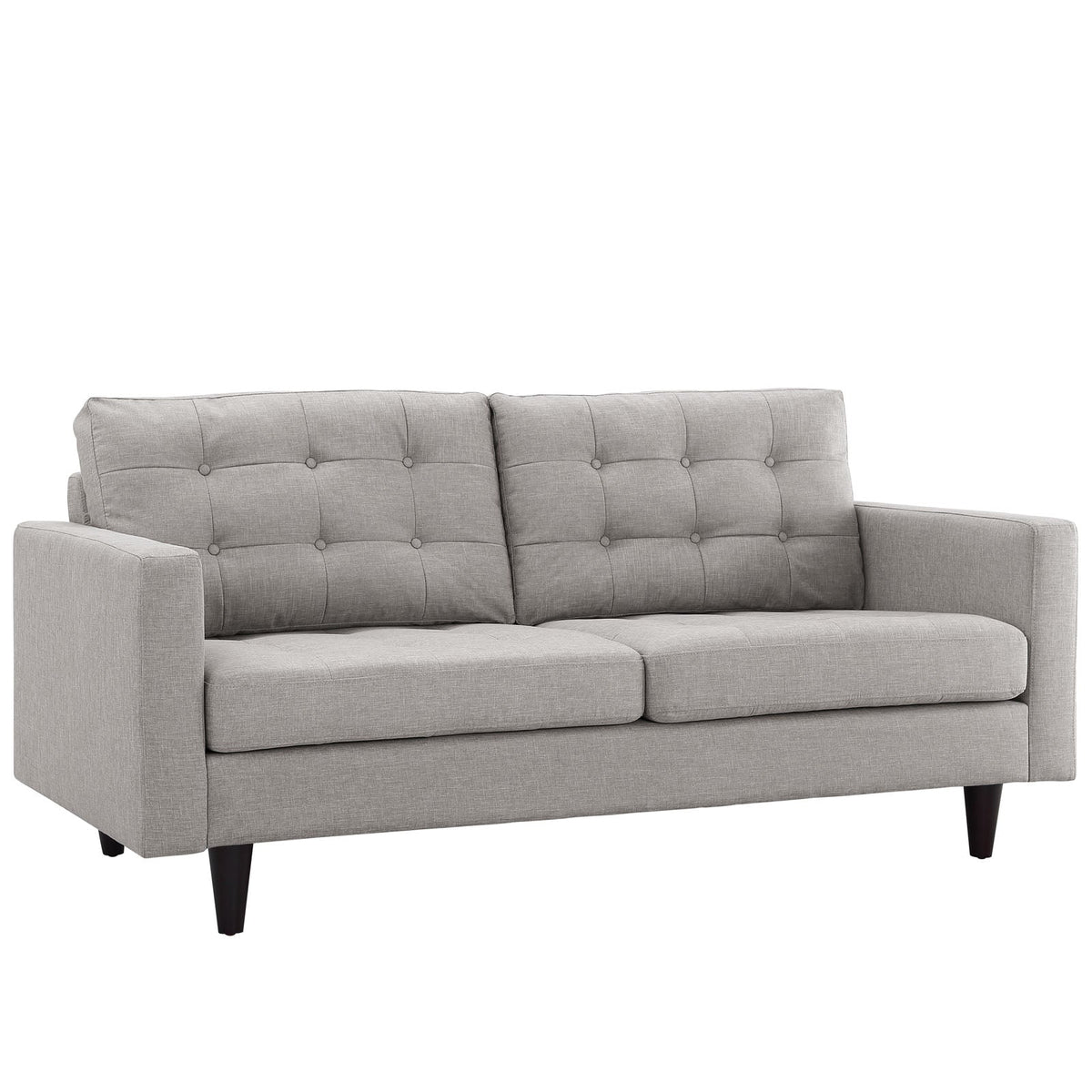 Empress Upholstered Fabric Loveseat - view 6