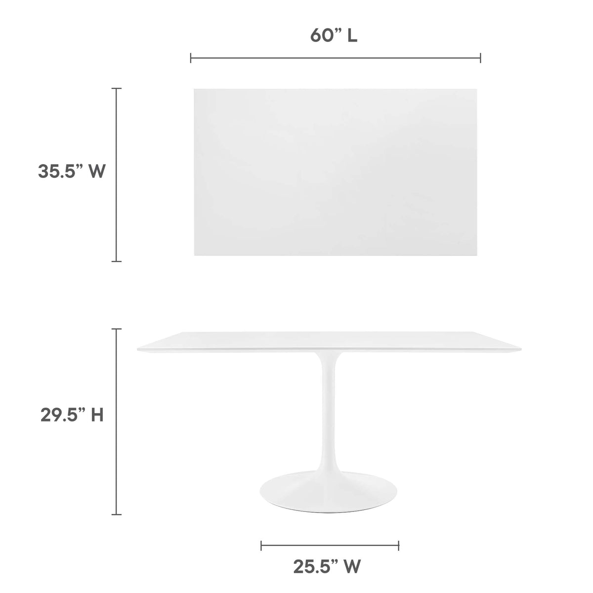 Lippa Rectangle Wood Dining Table - view 13