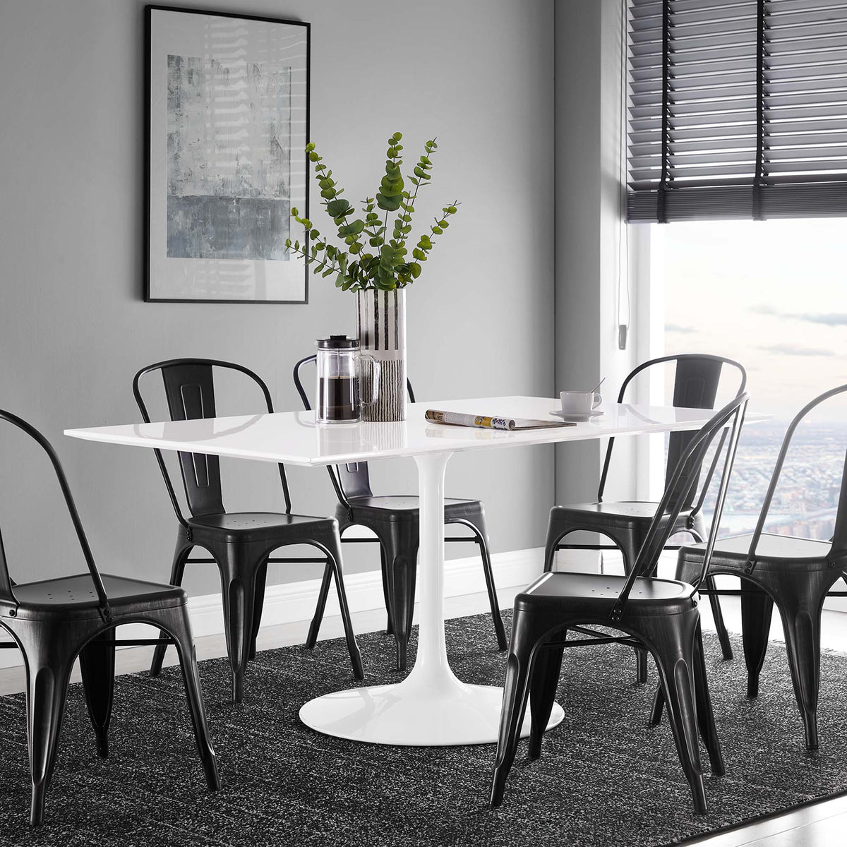Lippa Rectangle Wood Dining Table - view 19