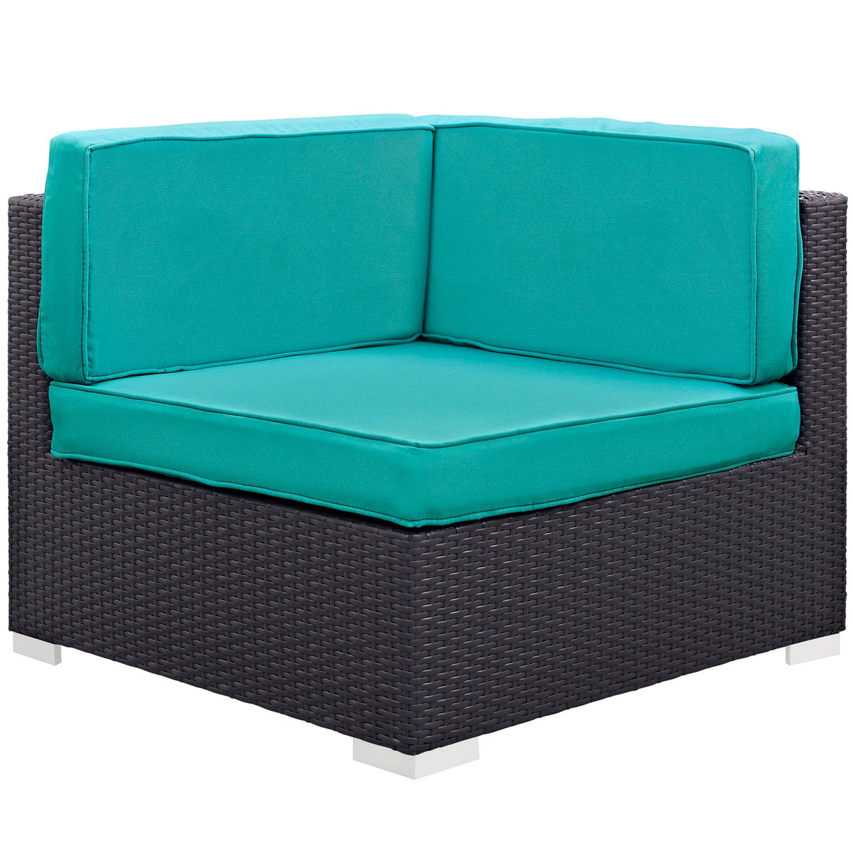 Gather Corner and Middle Outdoor Patio Sectional Set - view 8