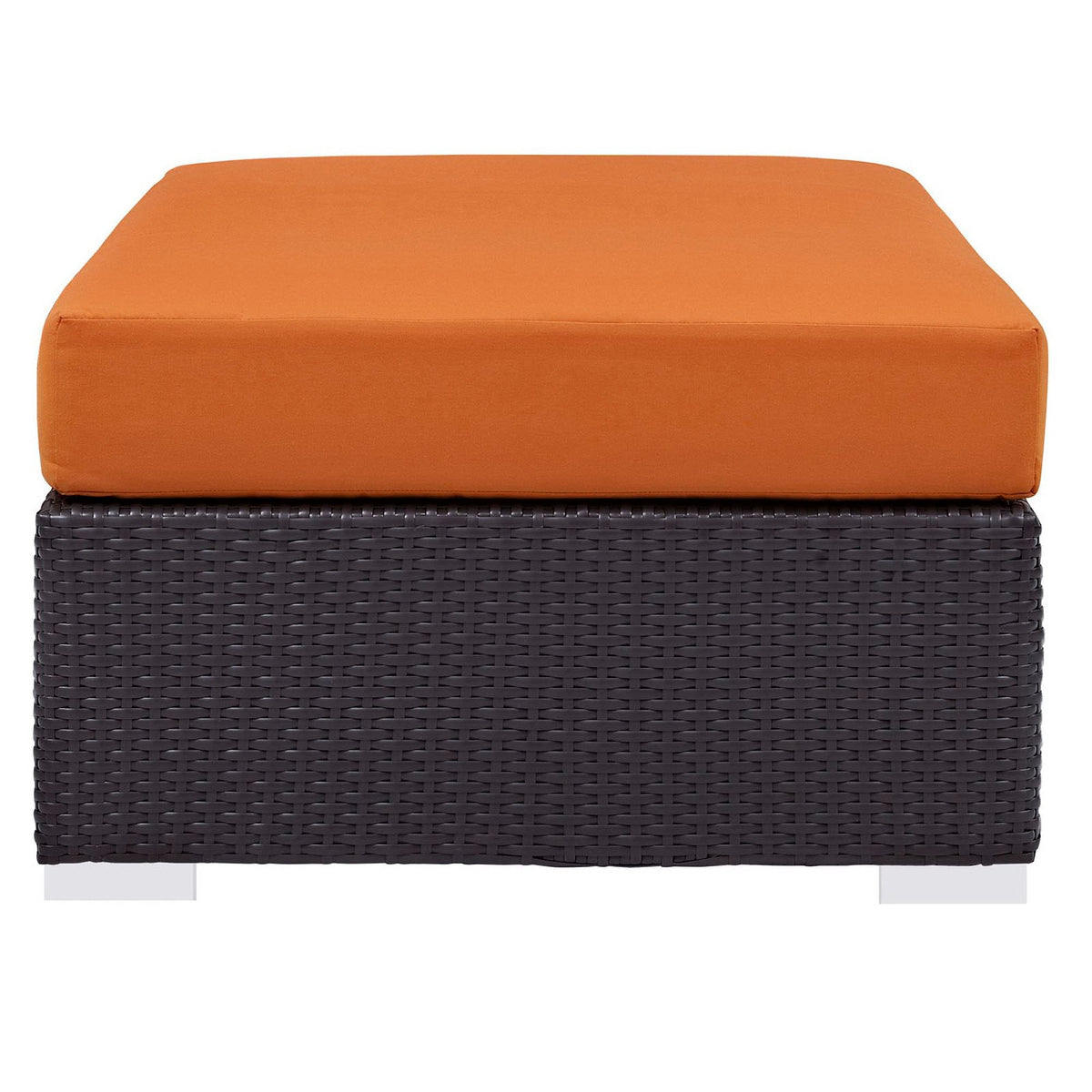 Convene Outdoor Fabric Rectangle Ottoman