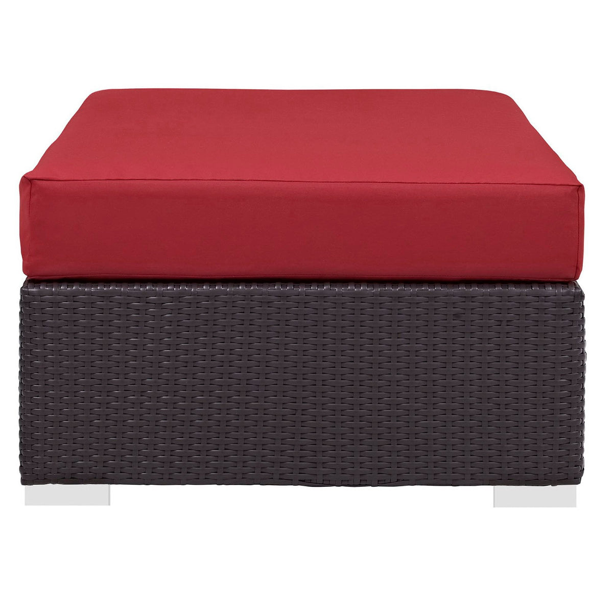 Convene Outdoor Fabric Rectangle Ottoman