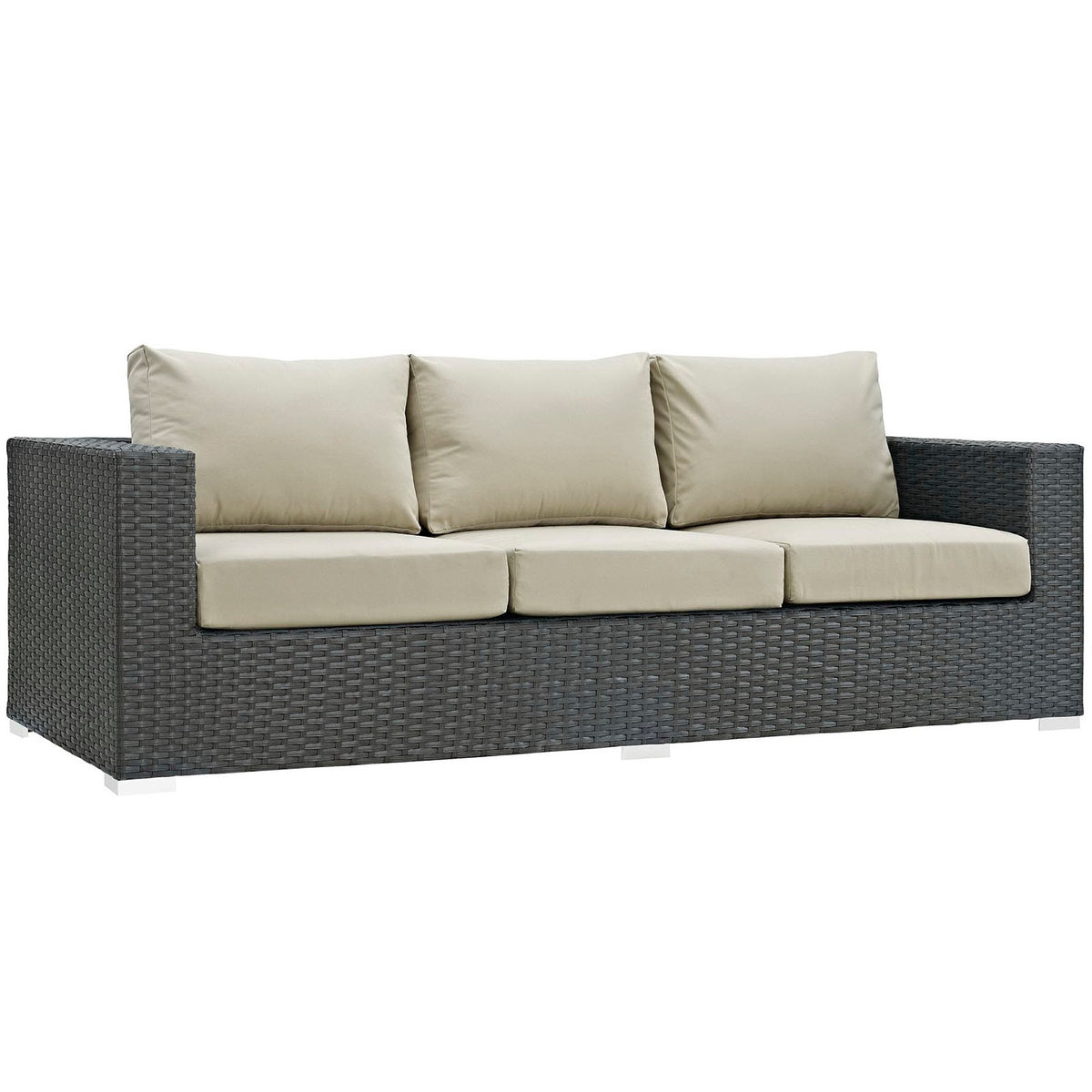 Sojourn 3 Piece Outdoor Sunbrella® Sectional Set