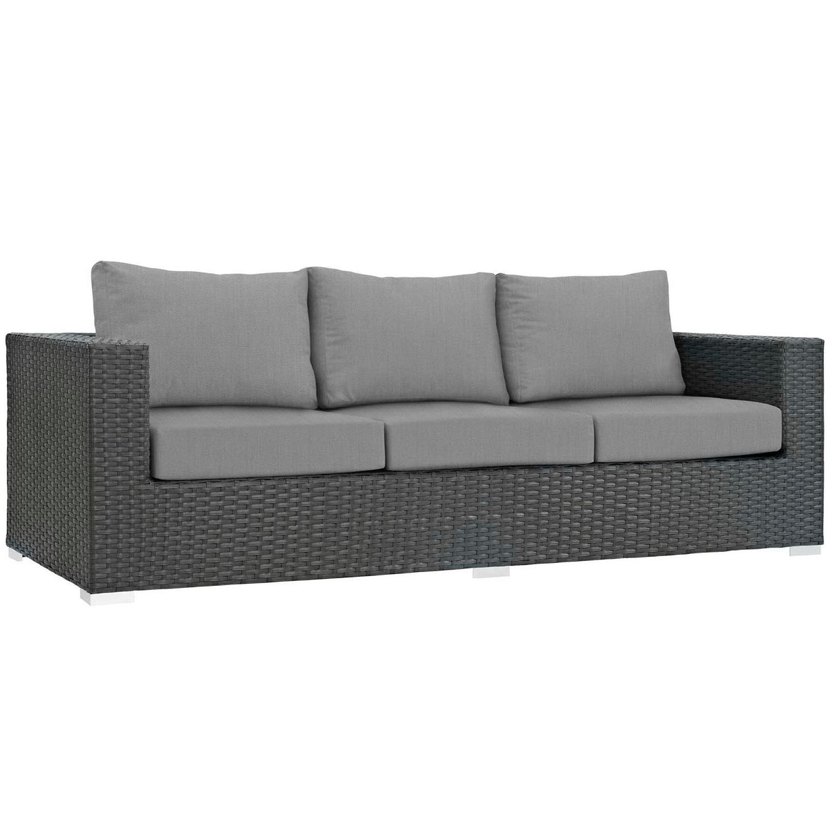 Sojourn 3 Piece Outdoor Sunbrella® Sectional Set