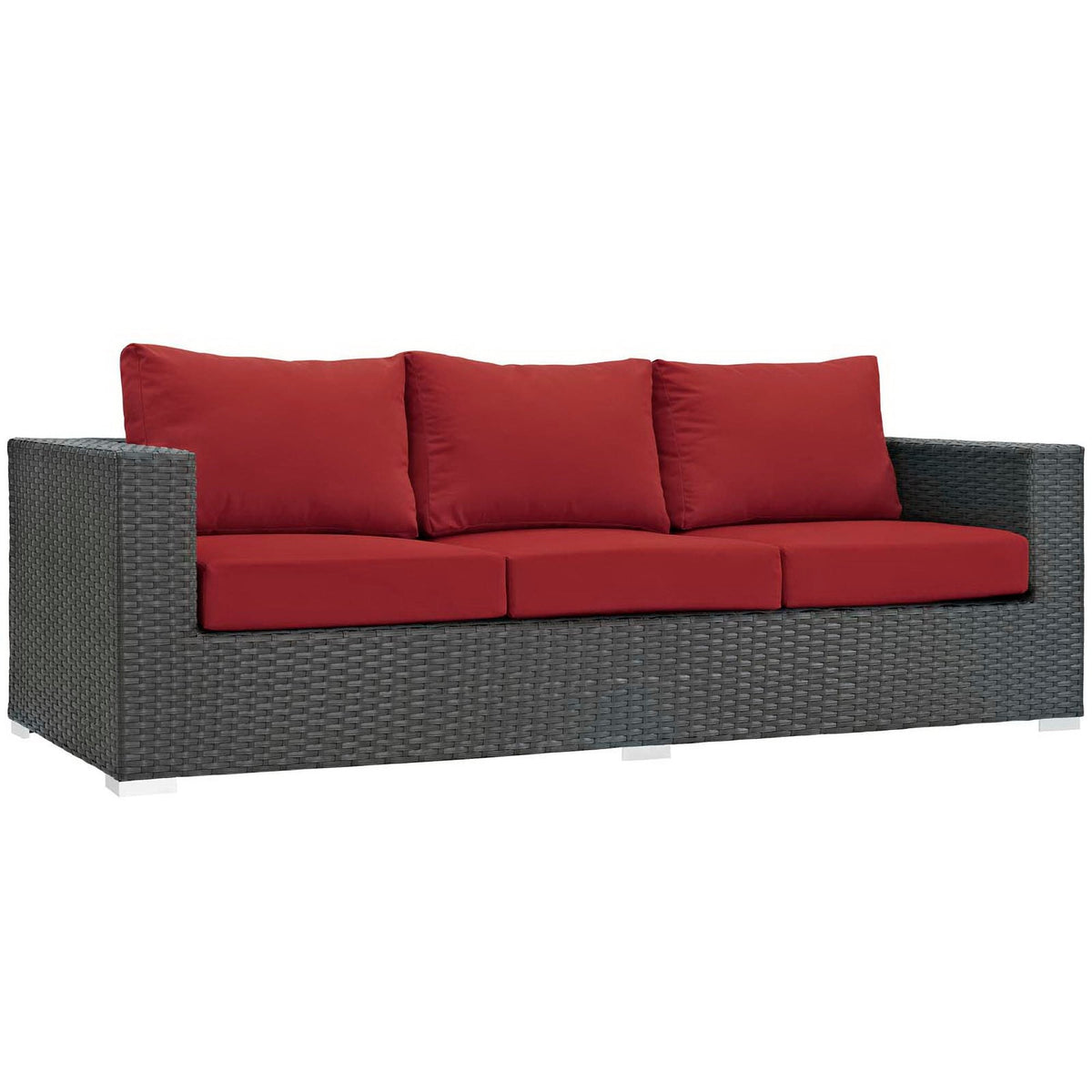 Sojourn 3 Piece Outdoor Sunbrella® Sectional Set