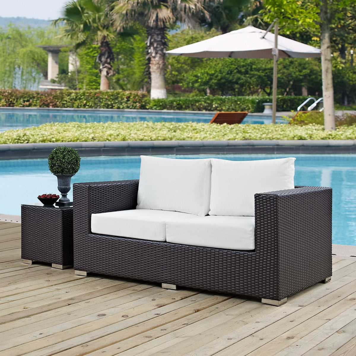 Convene Outdoor Patio Loveseat - view 25