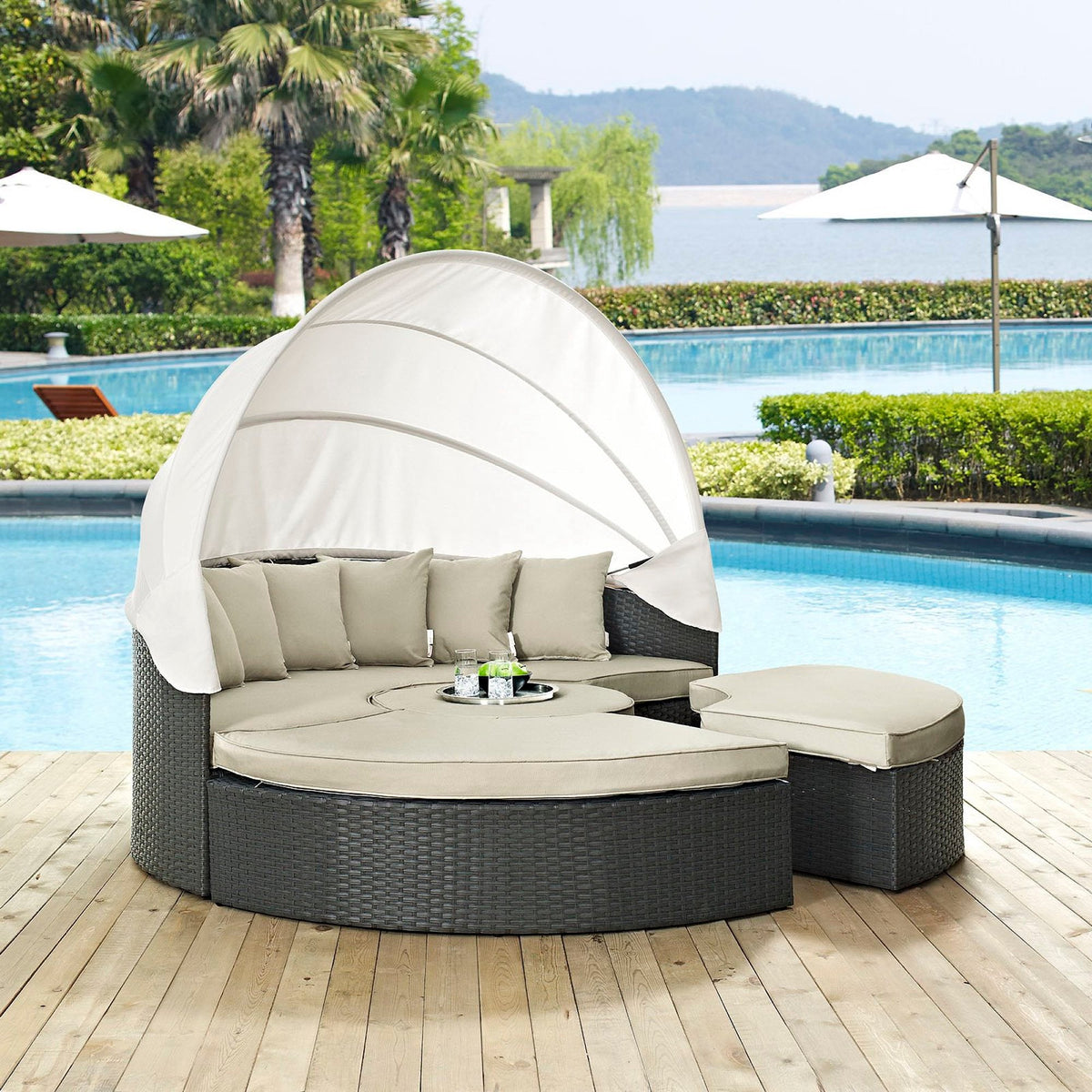 Sojourn Outdoor Sunbrella® Daybed