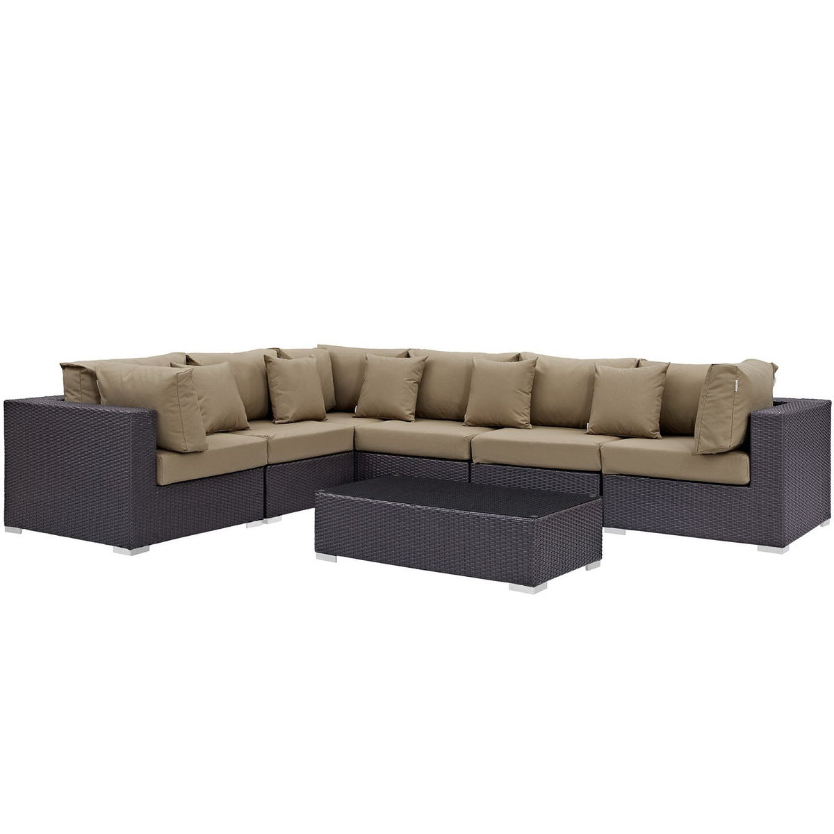 Convene 7 Piece Outdoor Sectional Set