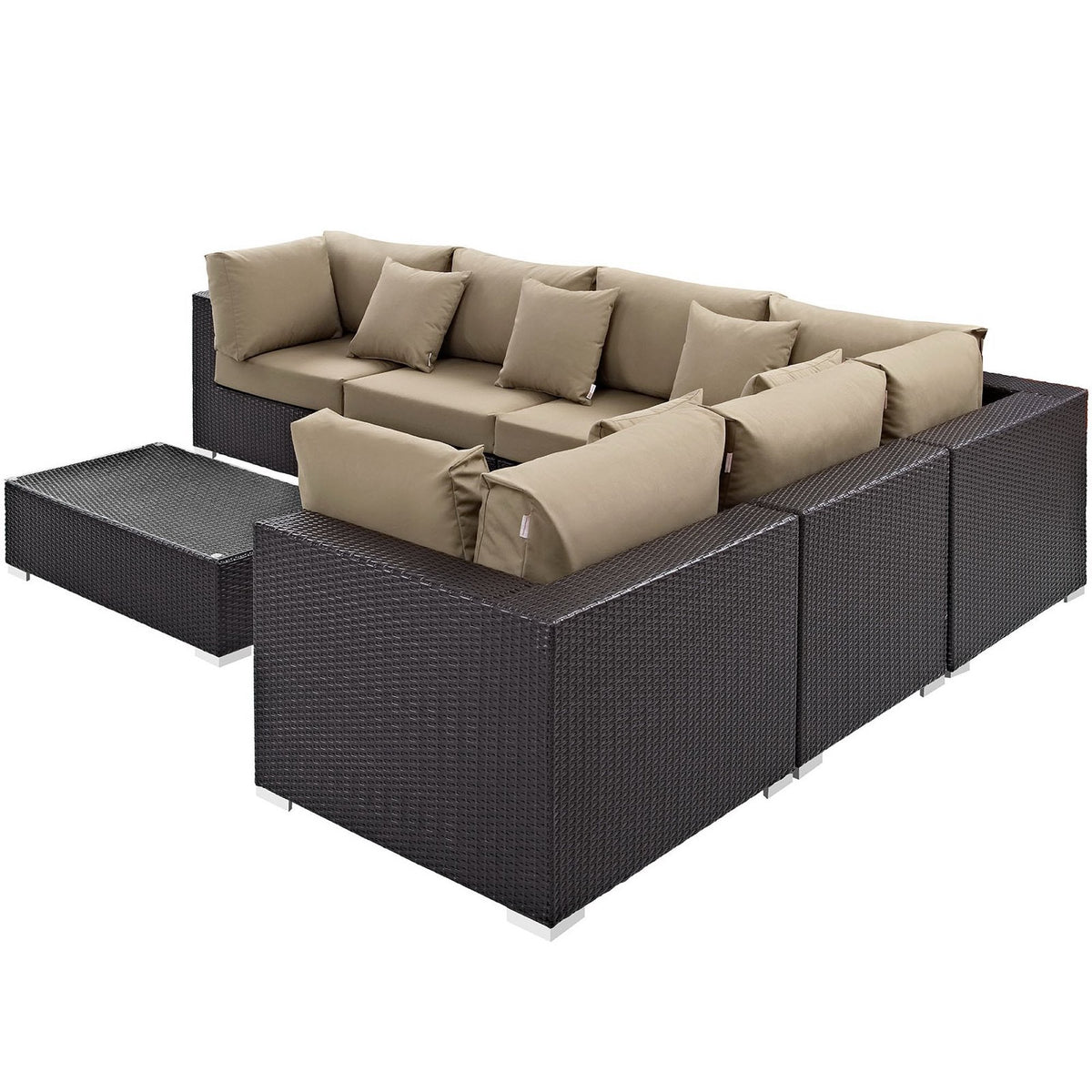 Convene 7 Piece Outdoor Sectional Set