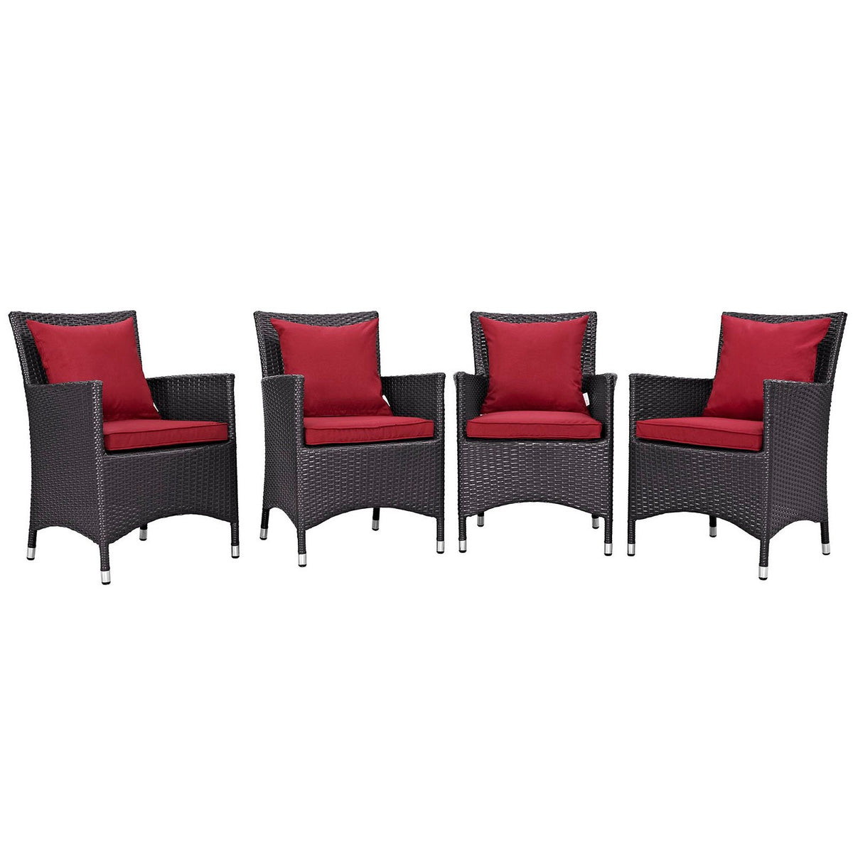 Convene 4 Piece Outdoor Dining Set