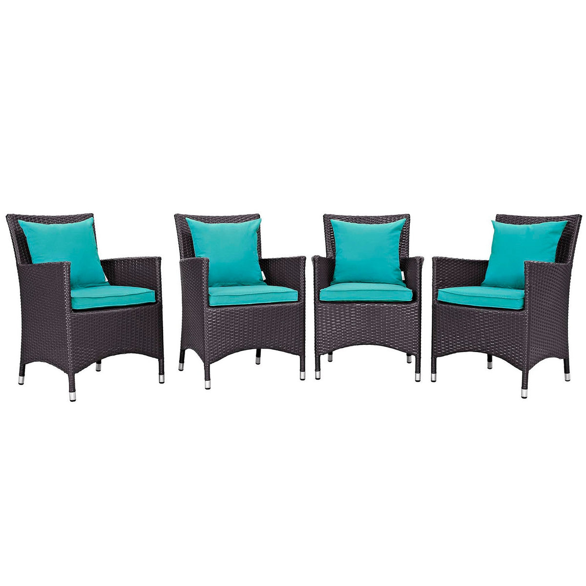 Convene 4 Piece Outdoor Dining Set