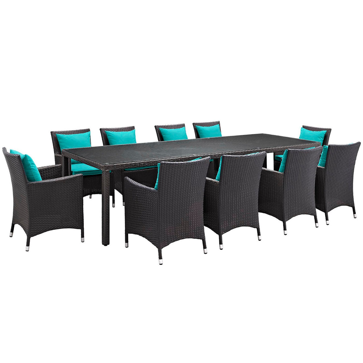 Convene 11 Piece Outdoor Dining Set