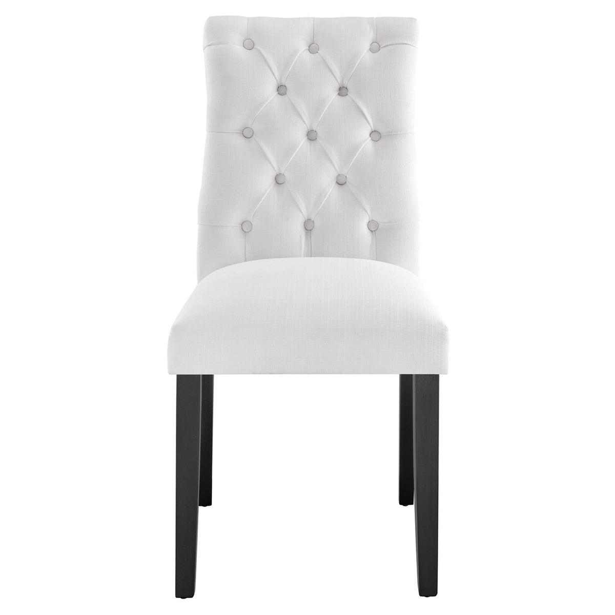 Duchess Button Tufted Fabric Dining Chair - view 25