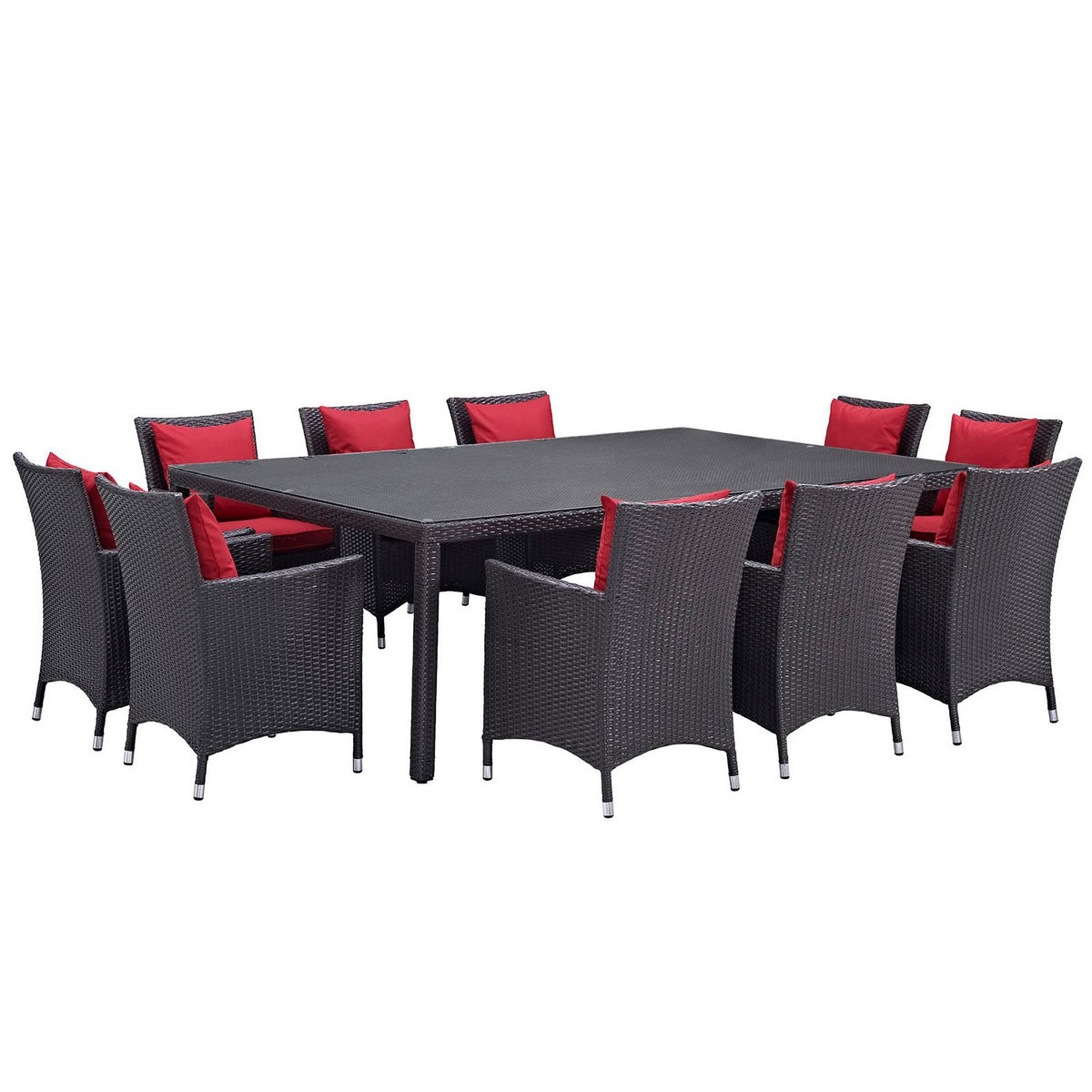 Convene 11 Piece Outdoor Dining Set