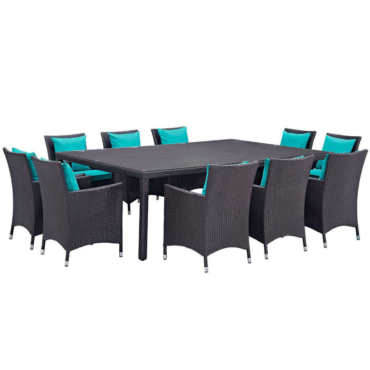 Convene 11 Piece Outdoor Dining Set