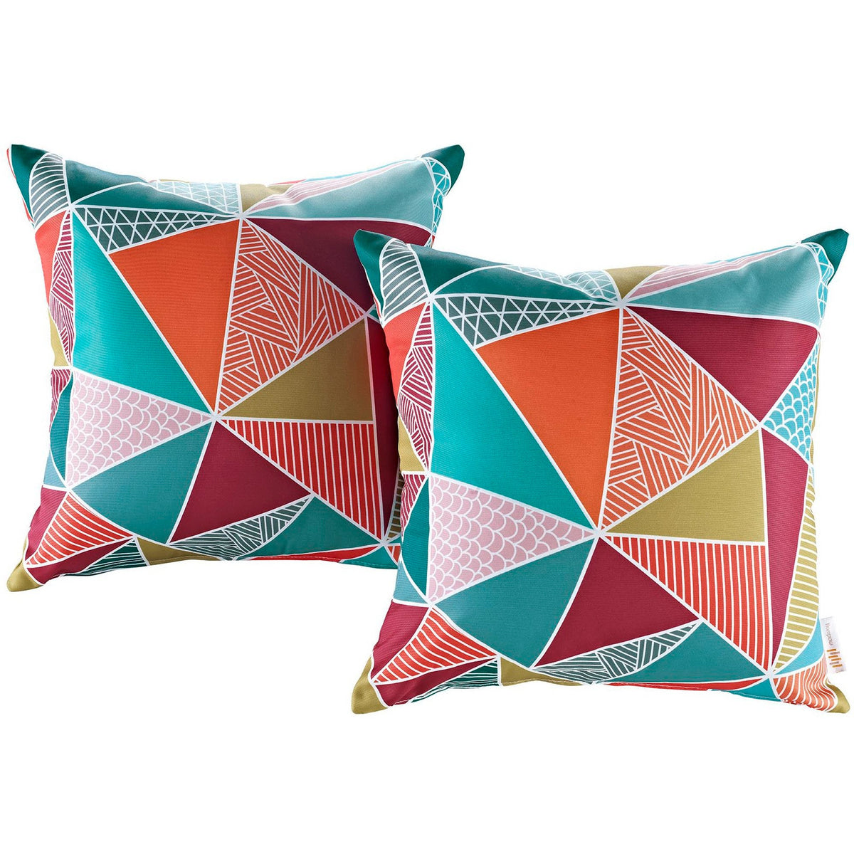 Modway 2 Piece Outdoor Pillow Set