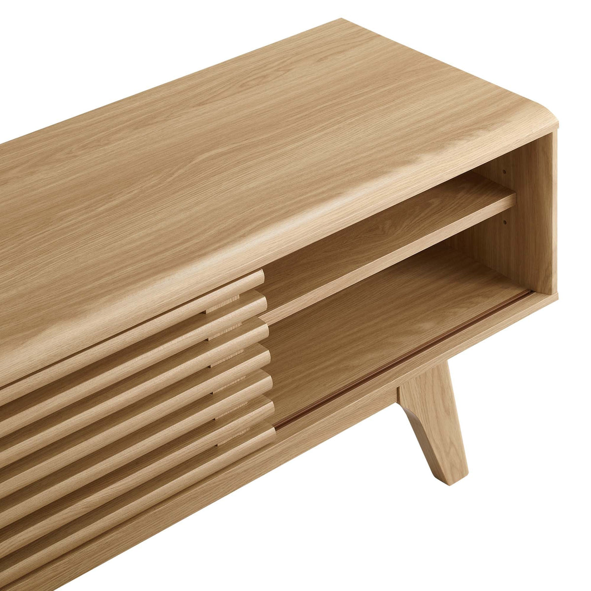 Render 48” TV Stand, Oak - view 2