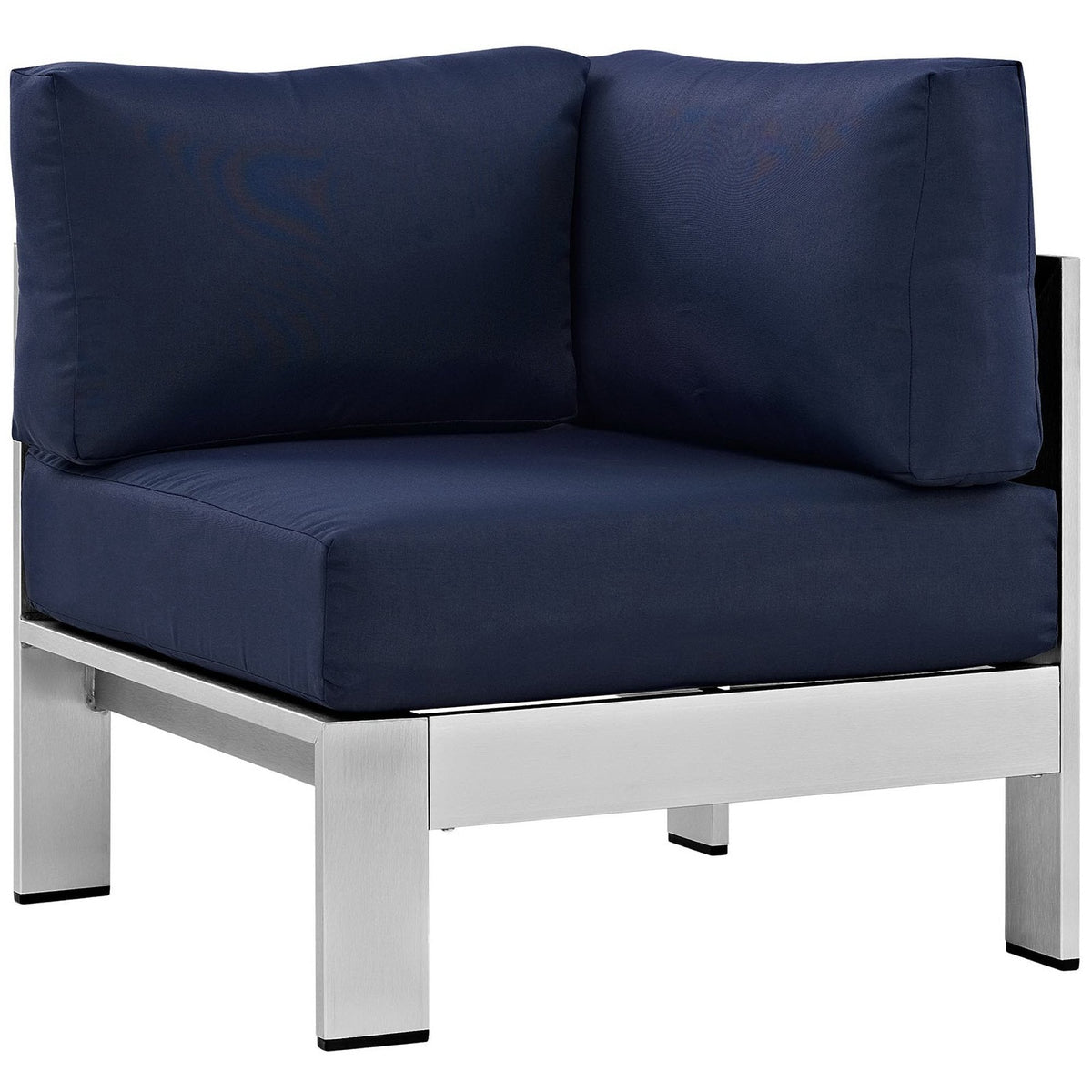 Shore 7 Piece Outdoor Aluminum Sectional Sofa Set