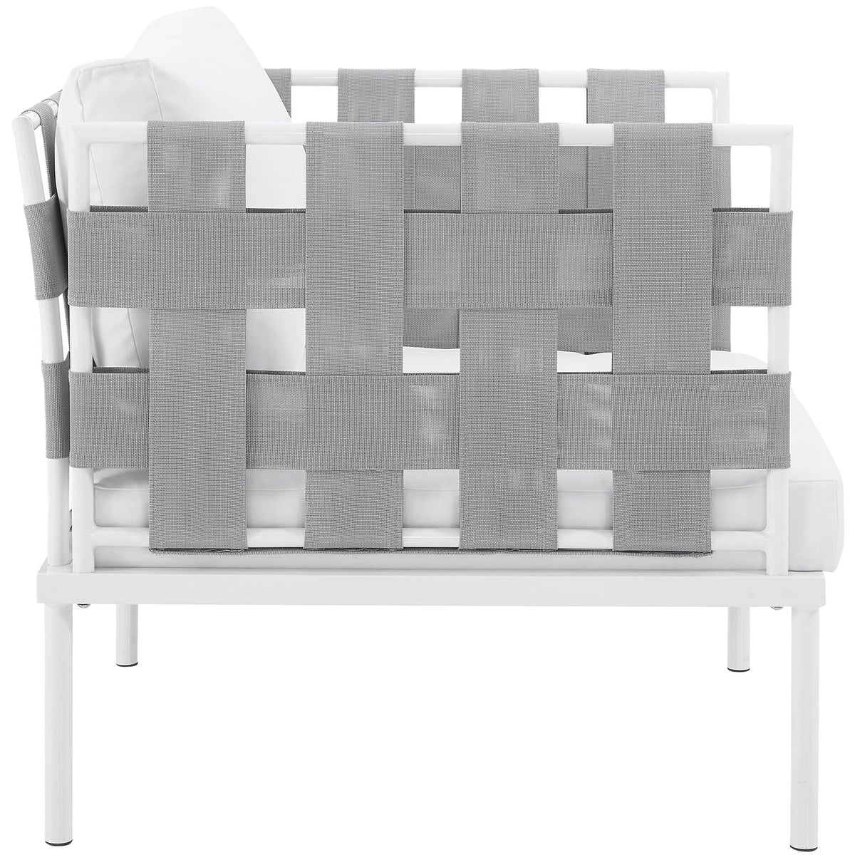 Harmony Outdoor Patio Aluminum Armchair - view 6