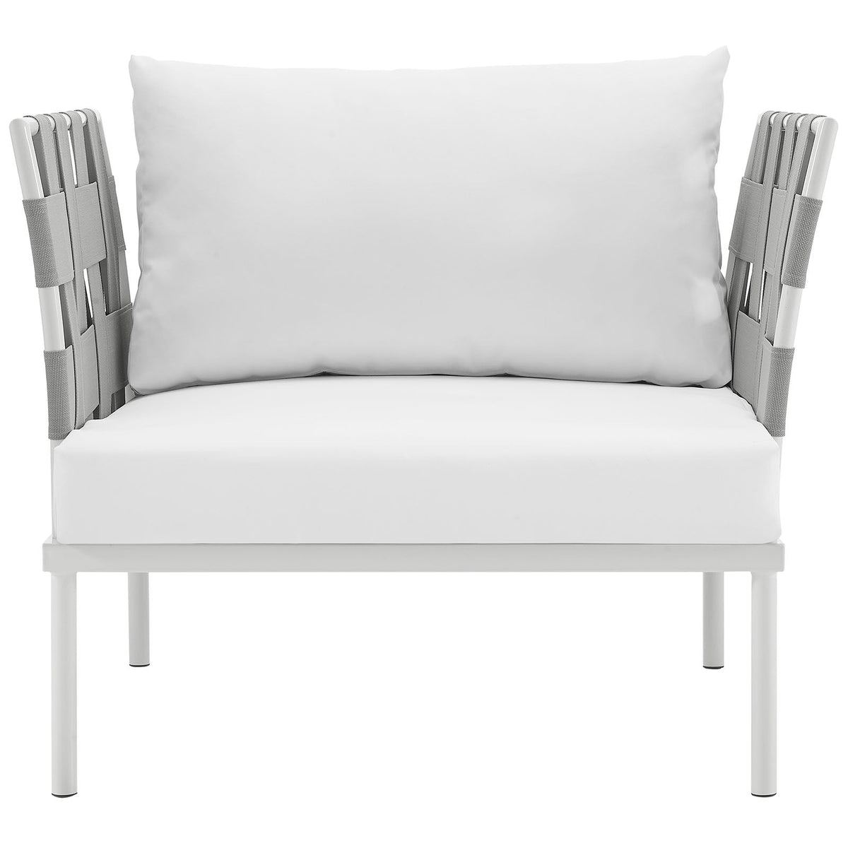 Harmony Outdoor Patio Aluminum Armchair - view 12