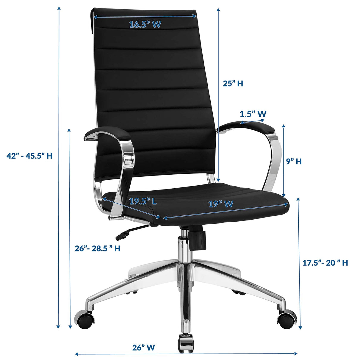 Jive Highback Office Chair - view 36