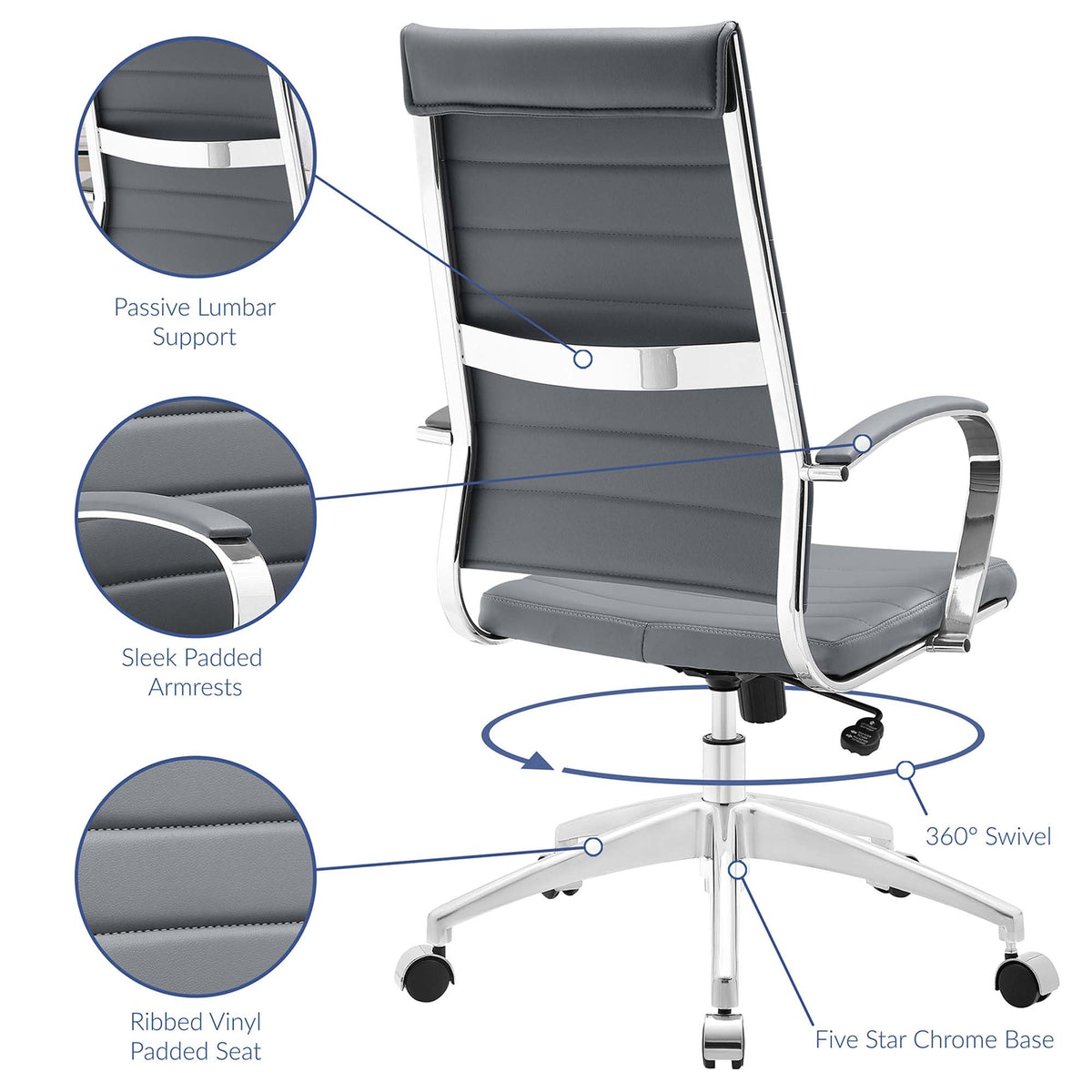 Jive Highback Office Chair - view 17