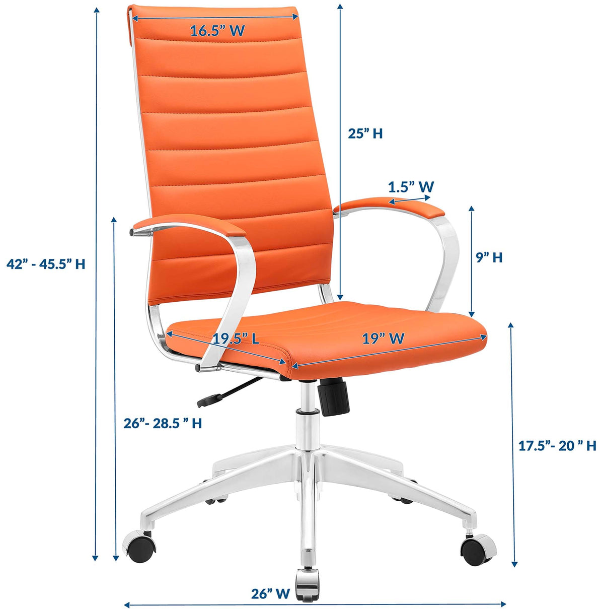 Jive Highback Office Chair - view 43