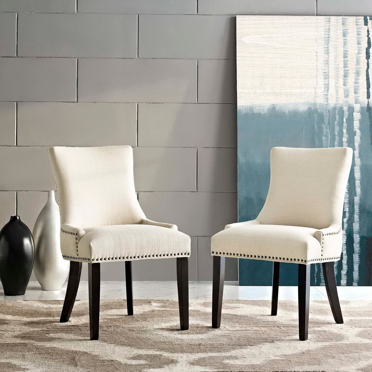 Marquis Fabric Dining Side Chair Set of 2 - view 9