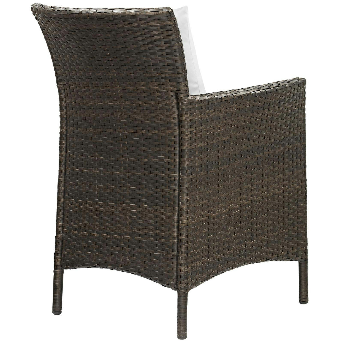 Conduit Outdoor Wicker Rattan Dining Armchair