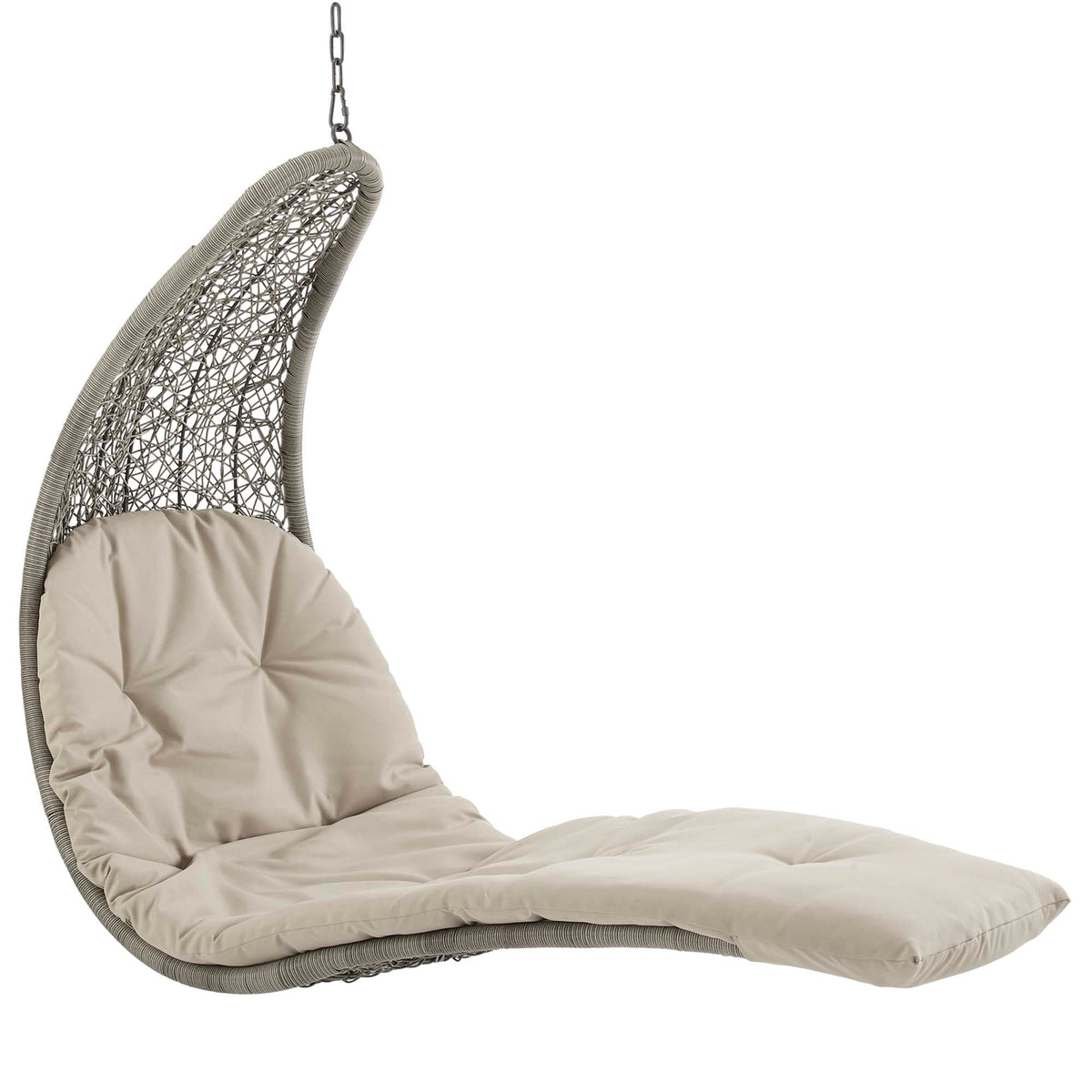 Landscape Hanging Chaise Lounge Outdoor Swing Chair