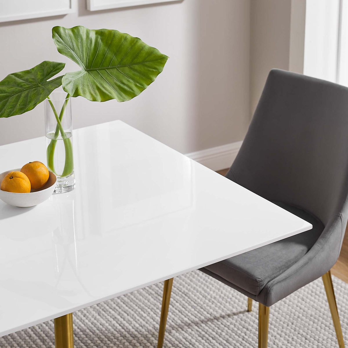 Lippa Square Wood Dining Table